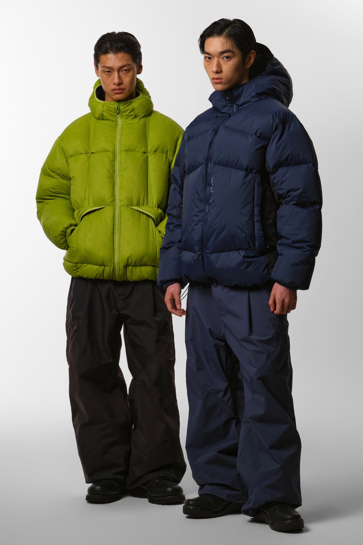 VERT 25 VTX EASY PLUS HD GOOSE DOWN JACKET SLATE LIME