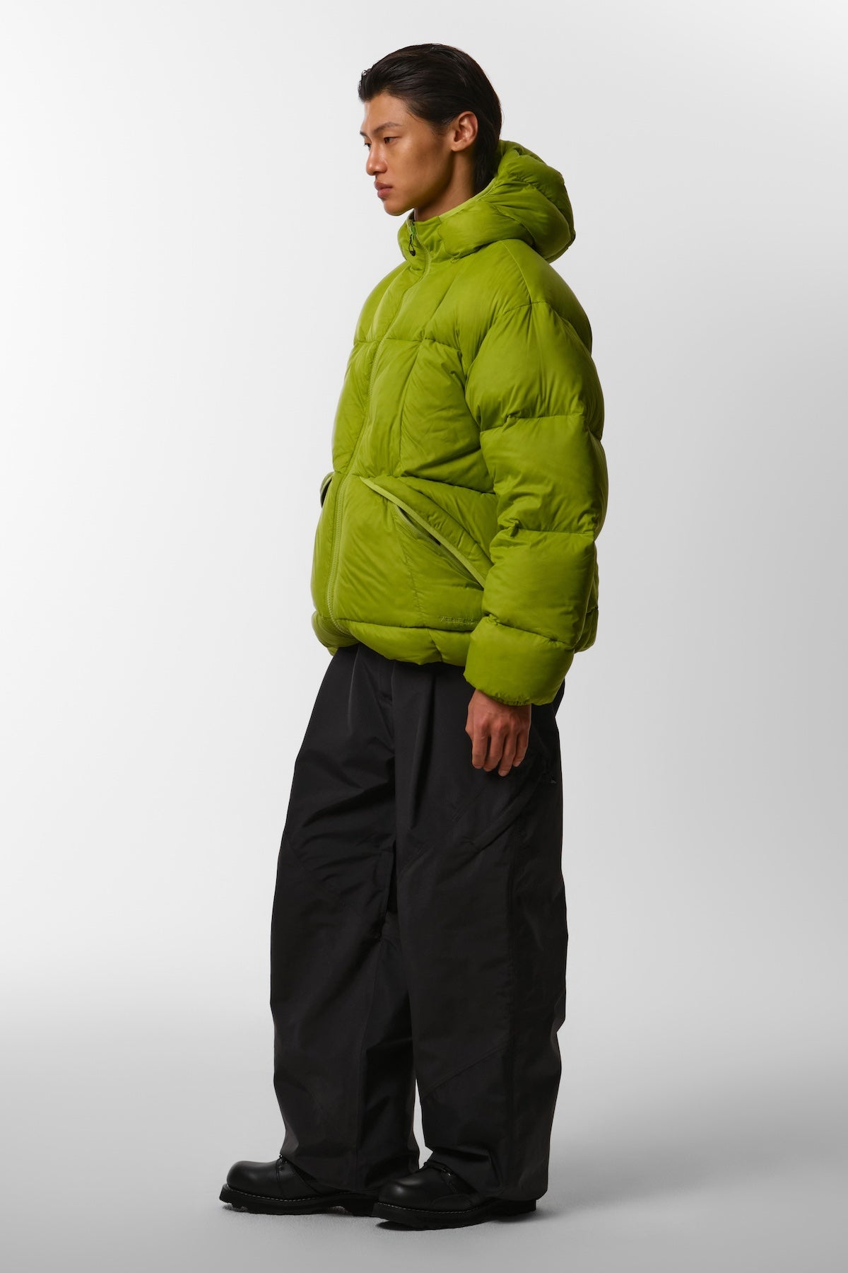 VERT 25 VTX EASY PLUS HD GOOSE DOWN JACKET SLATE LIME