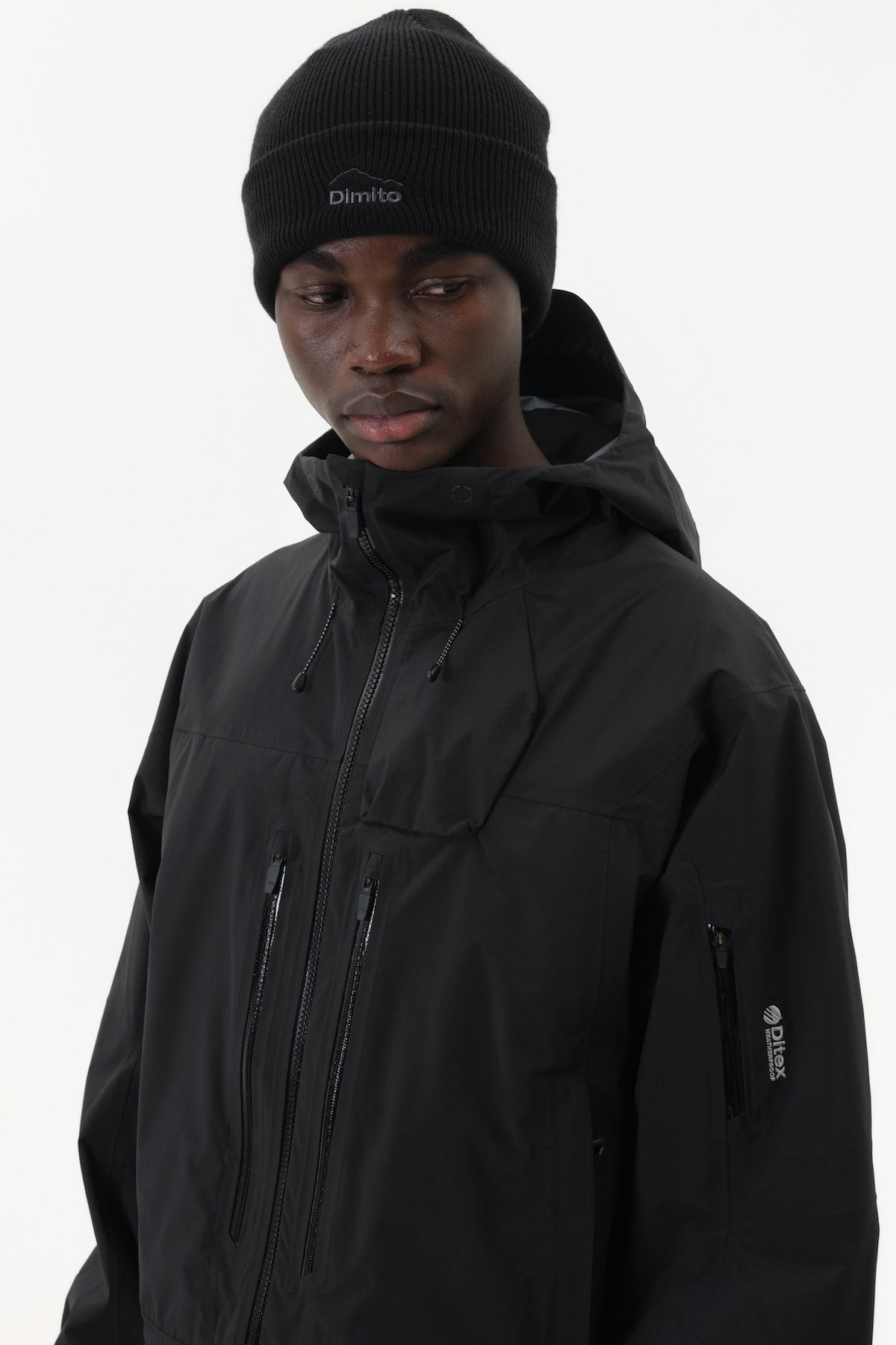 VERT 25 VTX OG 3L JACKET BLACK