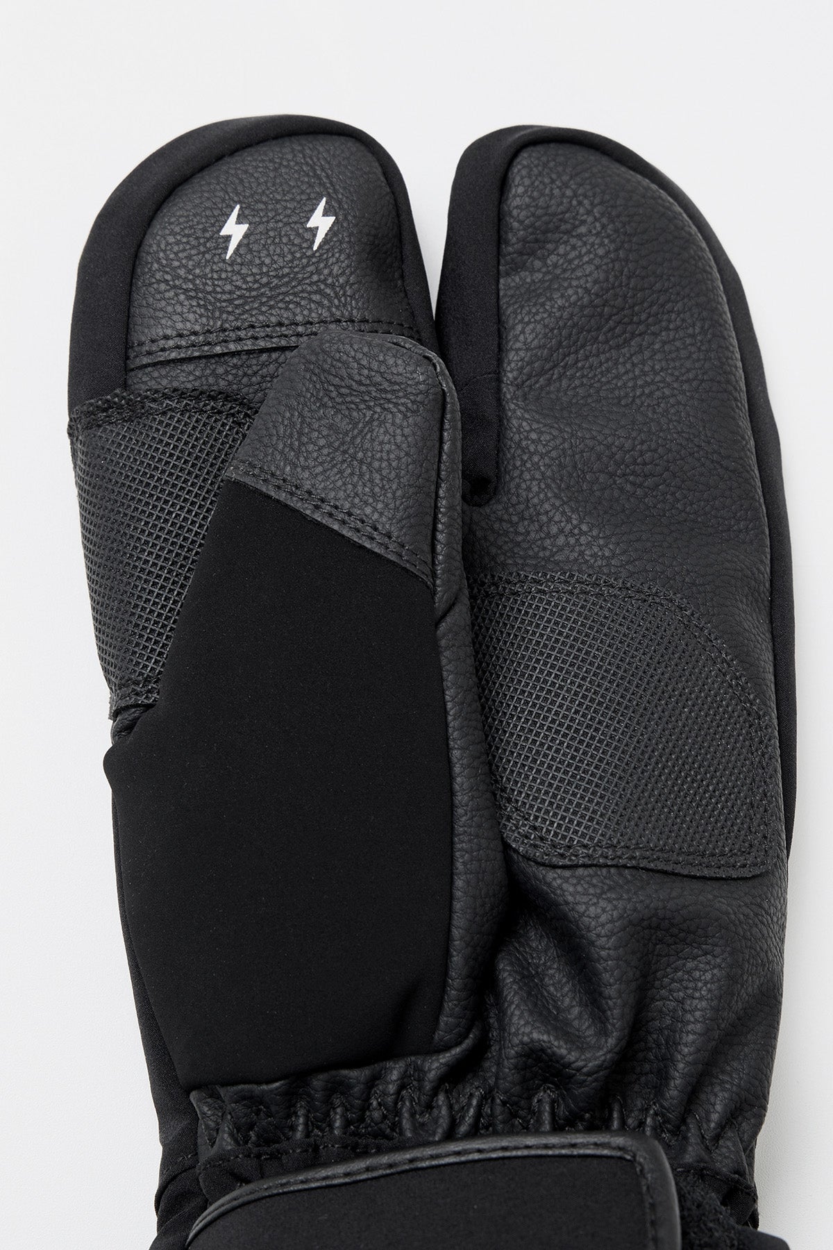 VERT 3-FINGER MITTEN BLACK