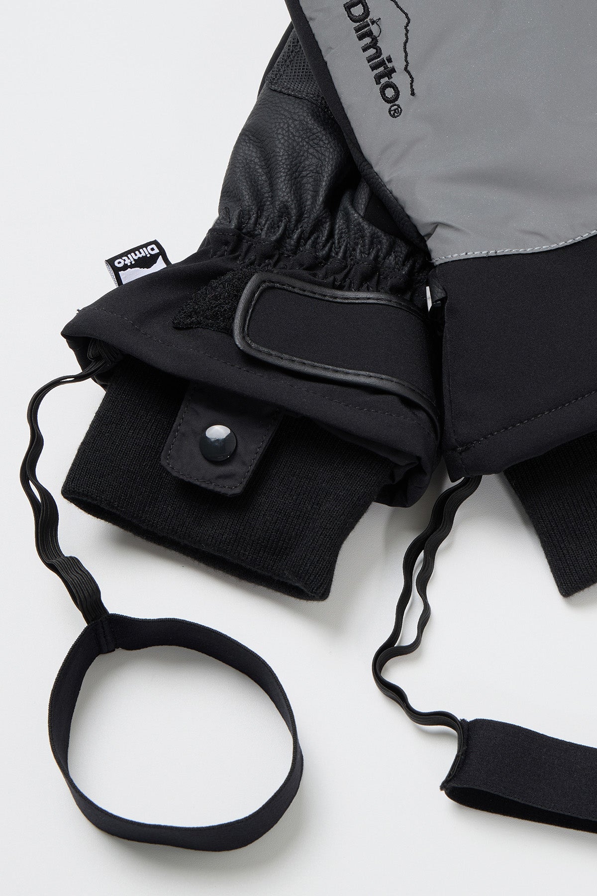 VERT 3-FINGER MITTEN REFLECTIVE SILVER