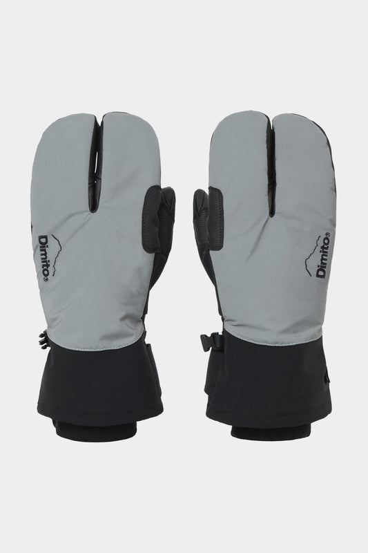 VERT 3-FINGER MITTEN REFLECTIVE SILVER