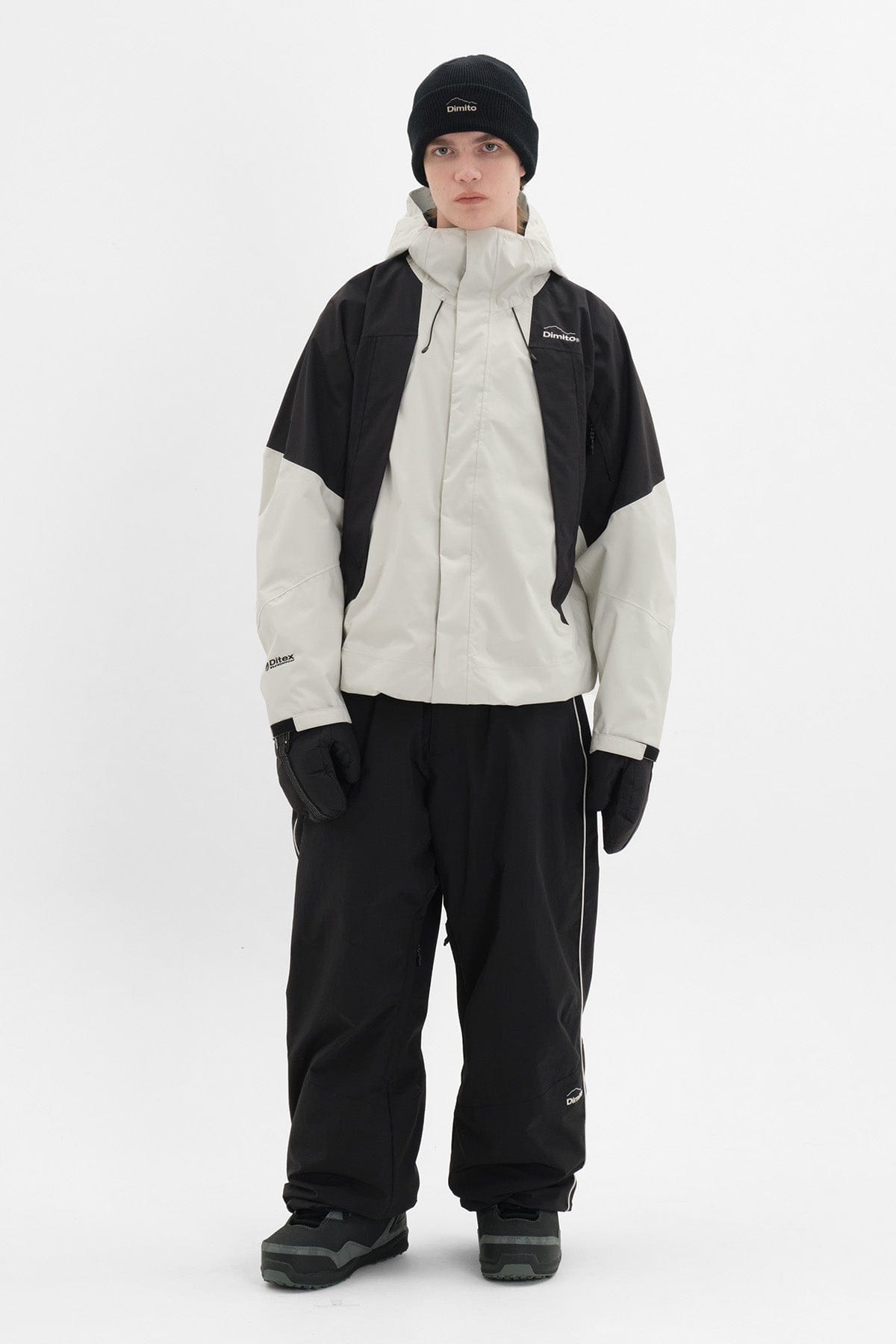 スノーボード AIR FORCE BANDED PANTS BLACK (Wide Fit) AIR FORCE BANDED PANTS BLACK – DIMITO INTERNATIONAL