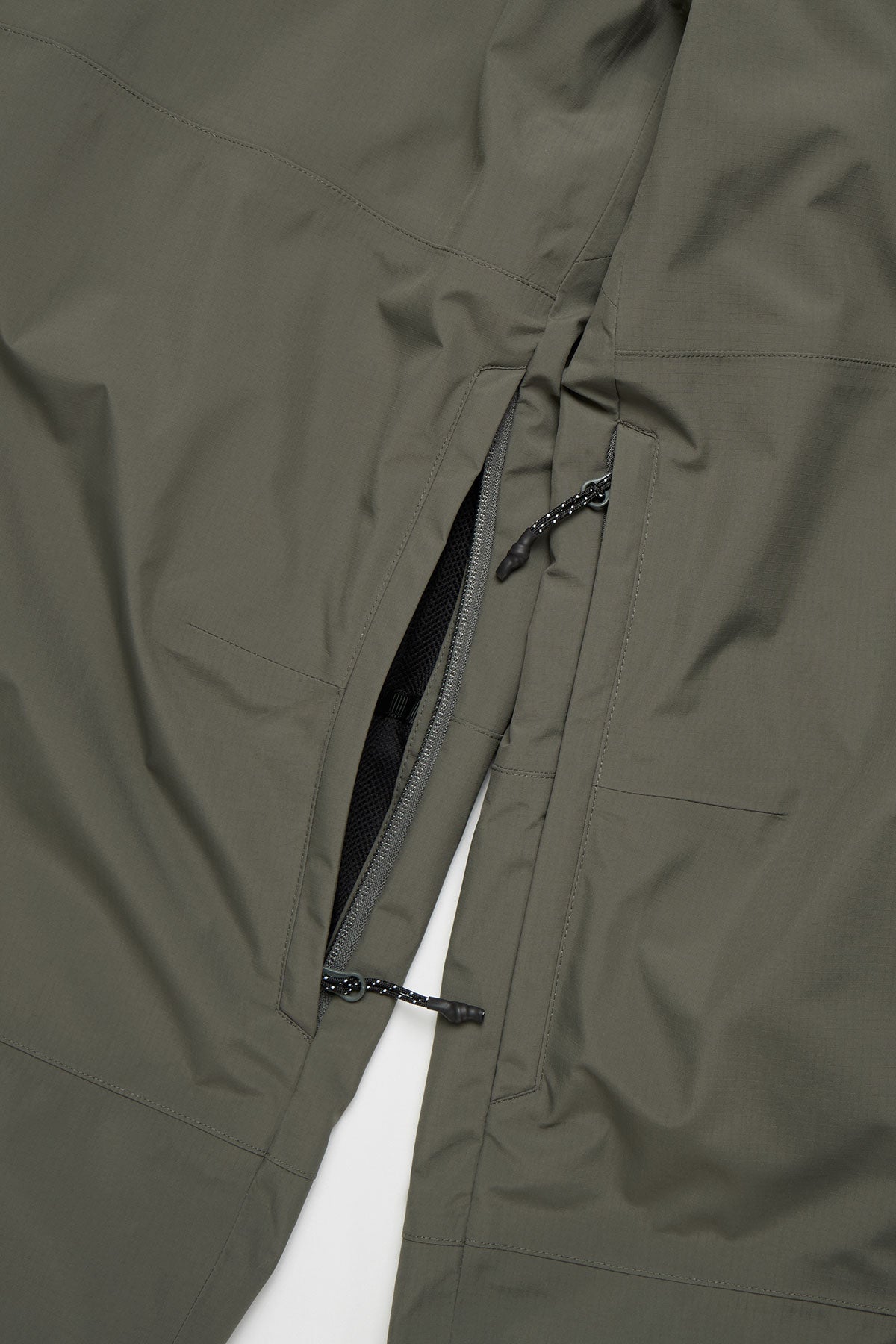 VERT AIR VENT BANDED PANTS (WIDE FIT LV.1) BLACK