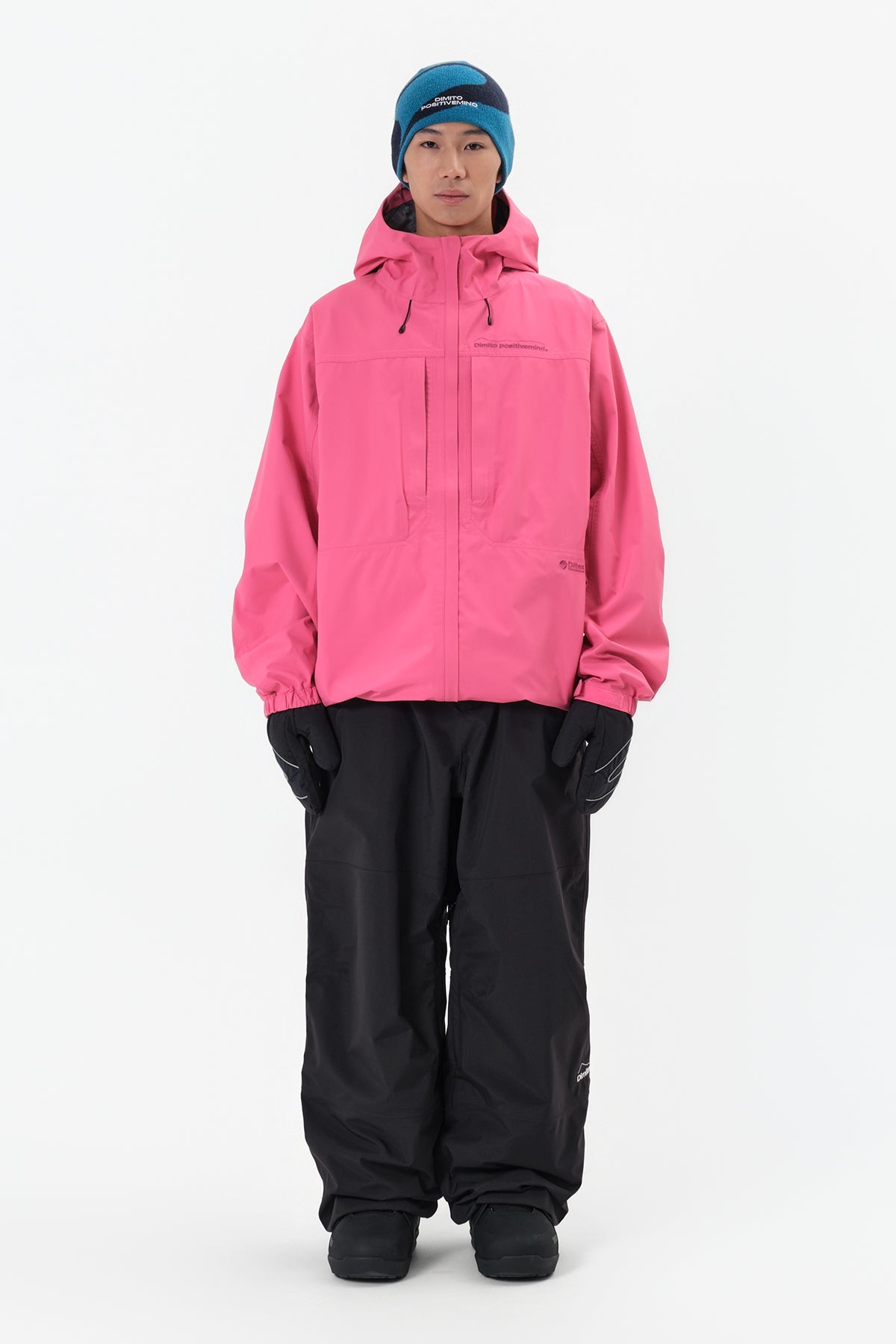 [INVITED] AIR VENT BANDED PANTS (WIDE FIT LV.1) BLACK