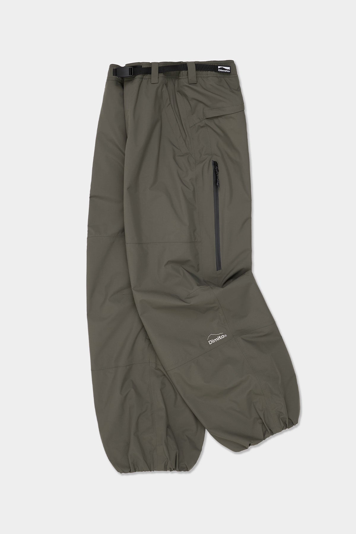 [INVITED] AIR VENT BANDED PANTS (WIDE FIT LV.1) DARK OLIVE