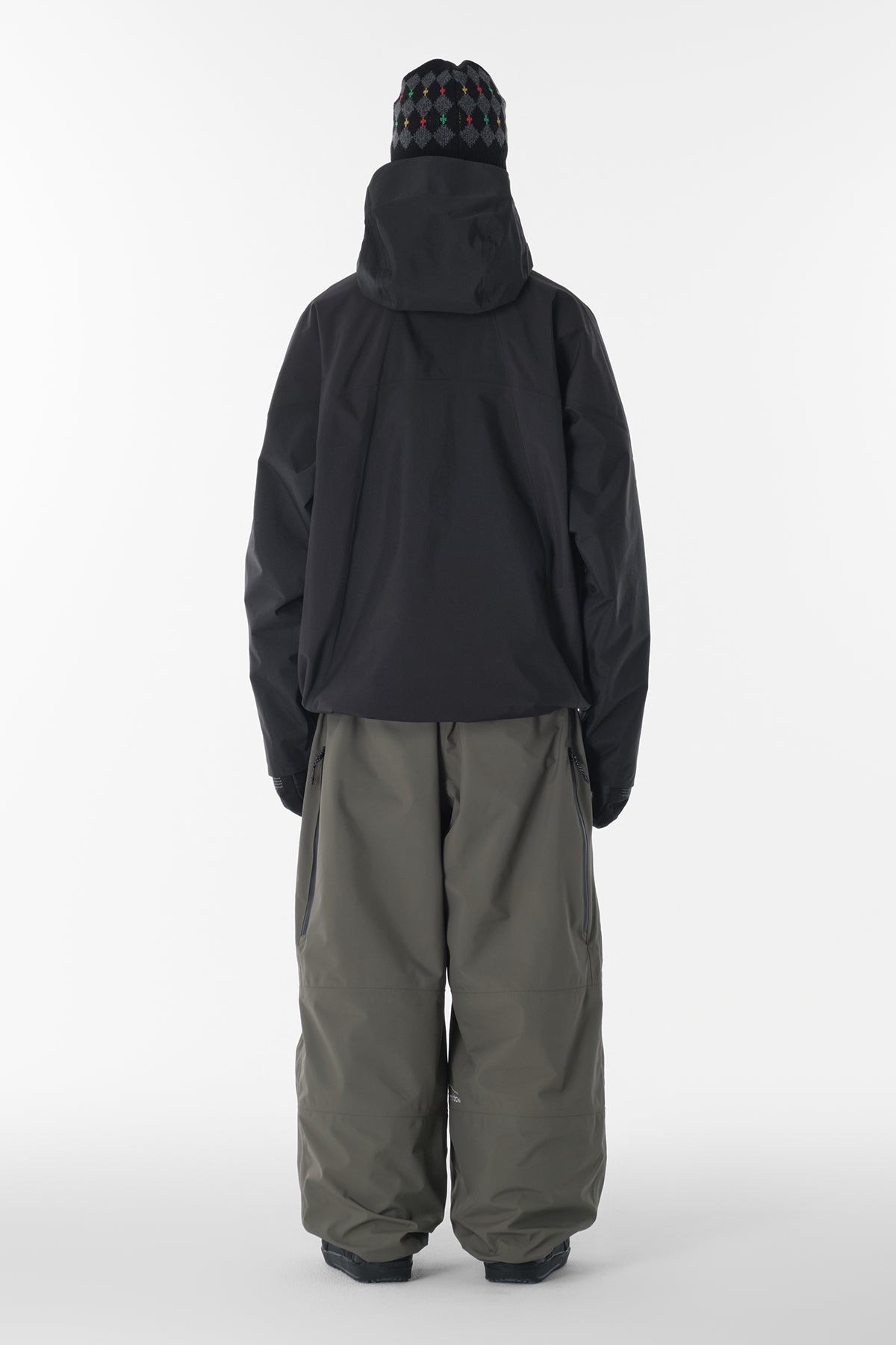 [INVITED] AIR VENT BANDED PANTS (WIDE FIT LV.1) DARK OLIVE