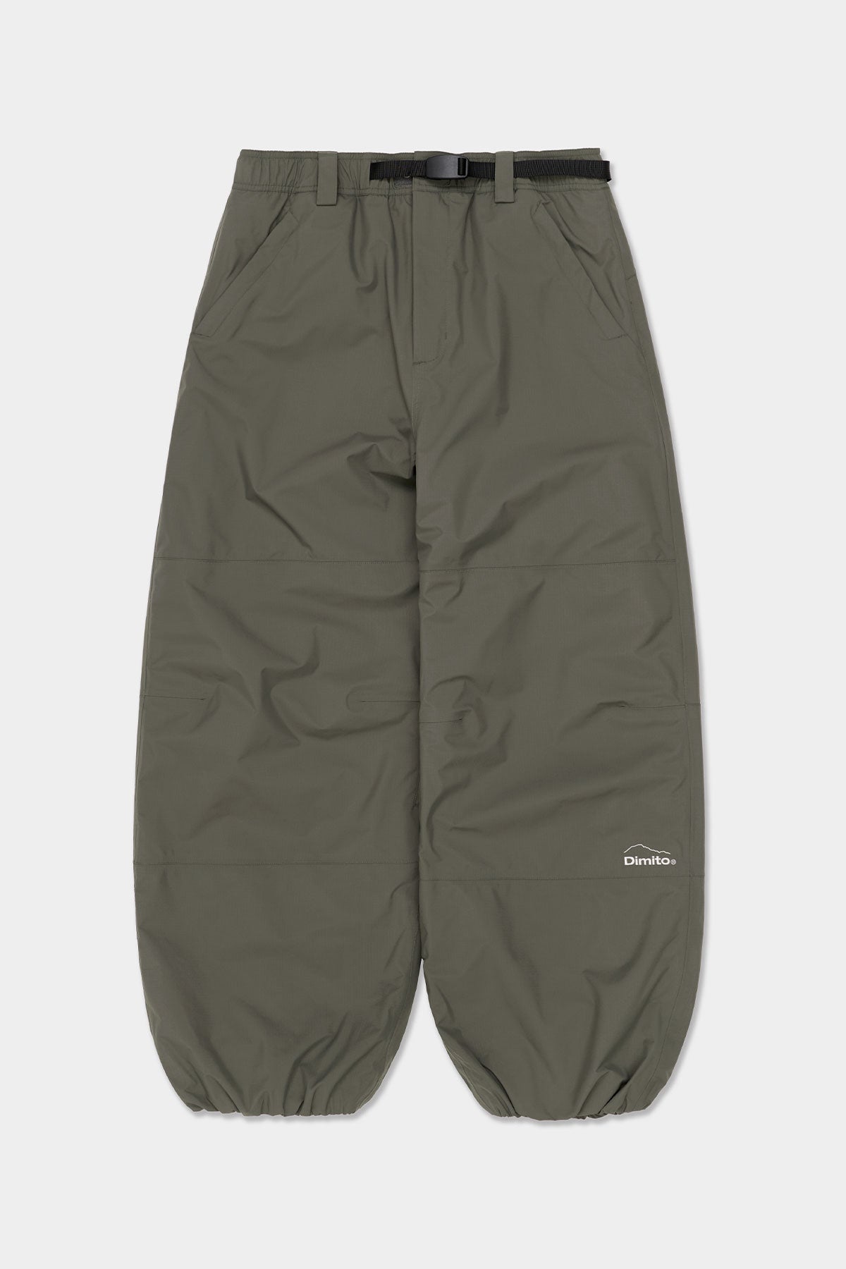 [PROMO] AIR VENT BANDED PANTS (WIDE FIT LV.1) DARK OLIVE