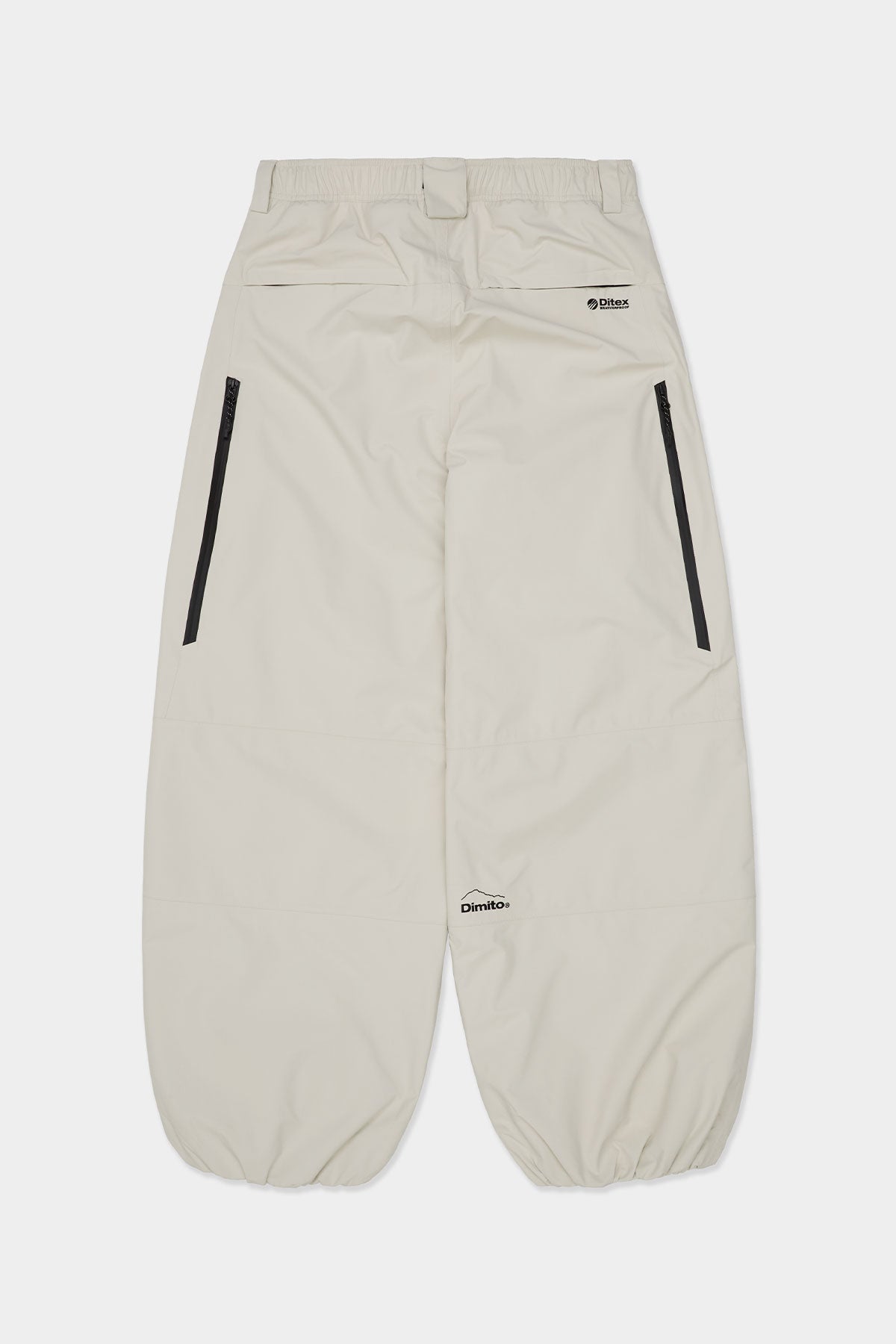 [INVITED] AIR VENT BANDED PANTS (WIDE FIT LV.1) IVORY
