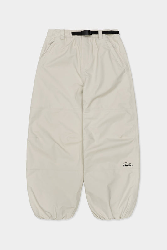 VERT AIR VENT BANDED PANTS (WIDE FIT LV.1) IVORY