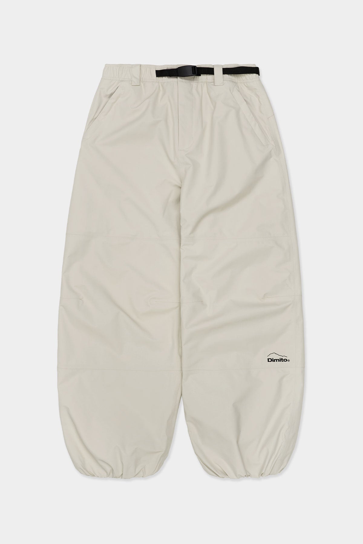 [PROMO] AIR VENT BANDED PANTS (WIDE FIT LV.1) IVORY