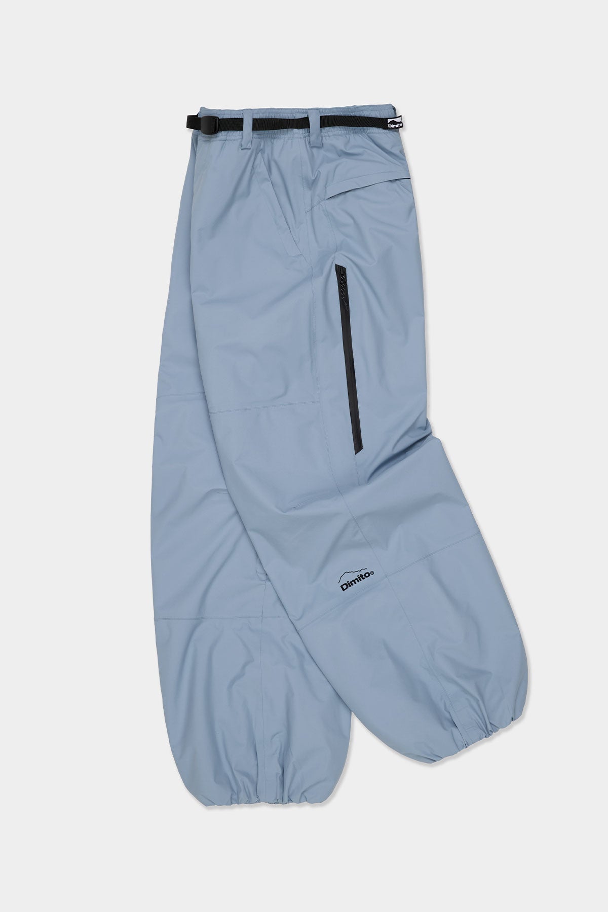 [INVITED] AIR VENT BANDED PANTS (WIDE FIT LV.1) SLATE BLUE