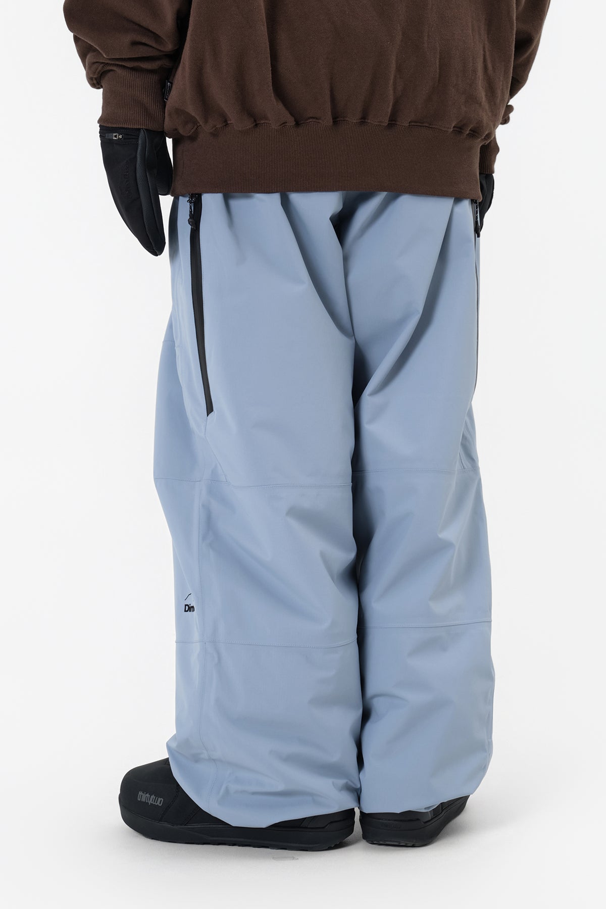 [INVITED] AIR VENT BANDED PANTS (WIDE FIT LV.1) SLATE BLUE