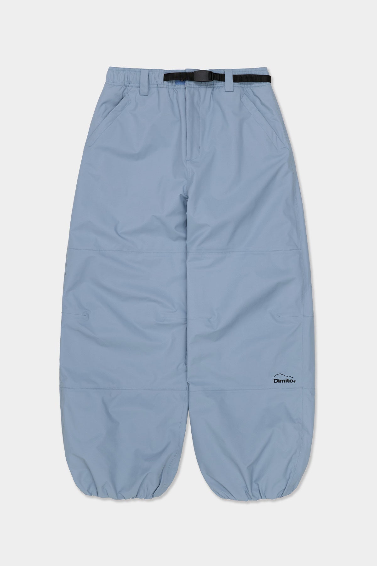 [INVITED] AIR VENT BANDED PANTS (WIDE FIT LV.1) SLATE BLUE