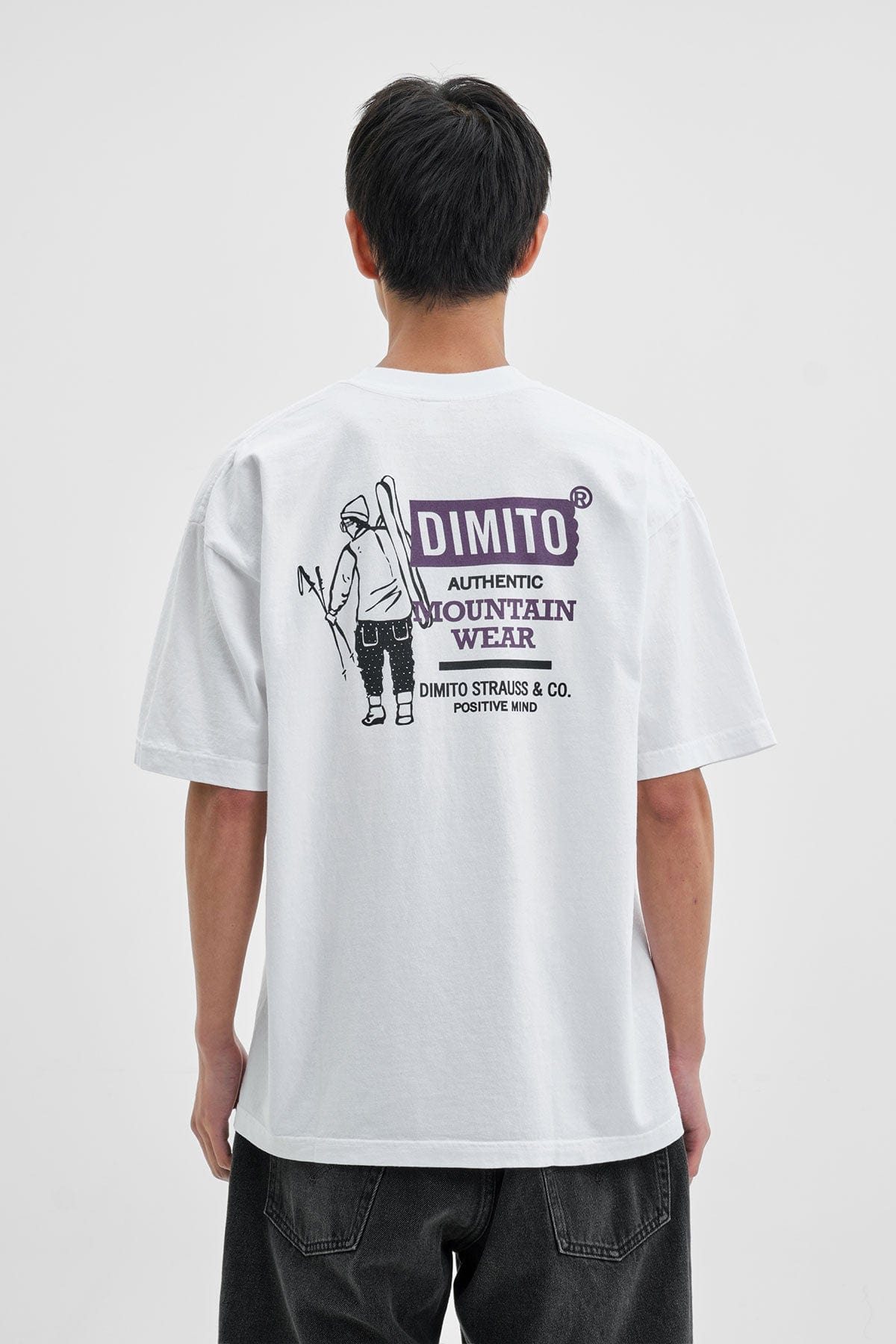 [INVITED] AUTHENTIC MT POCKET SSV GD 6.5OZ TEE WHITE