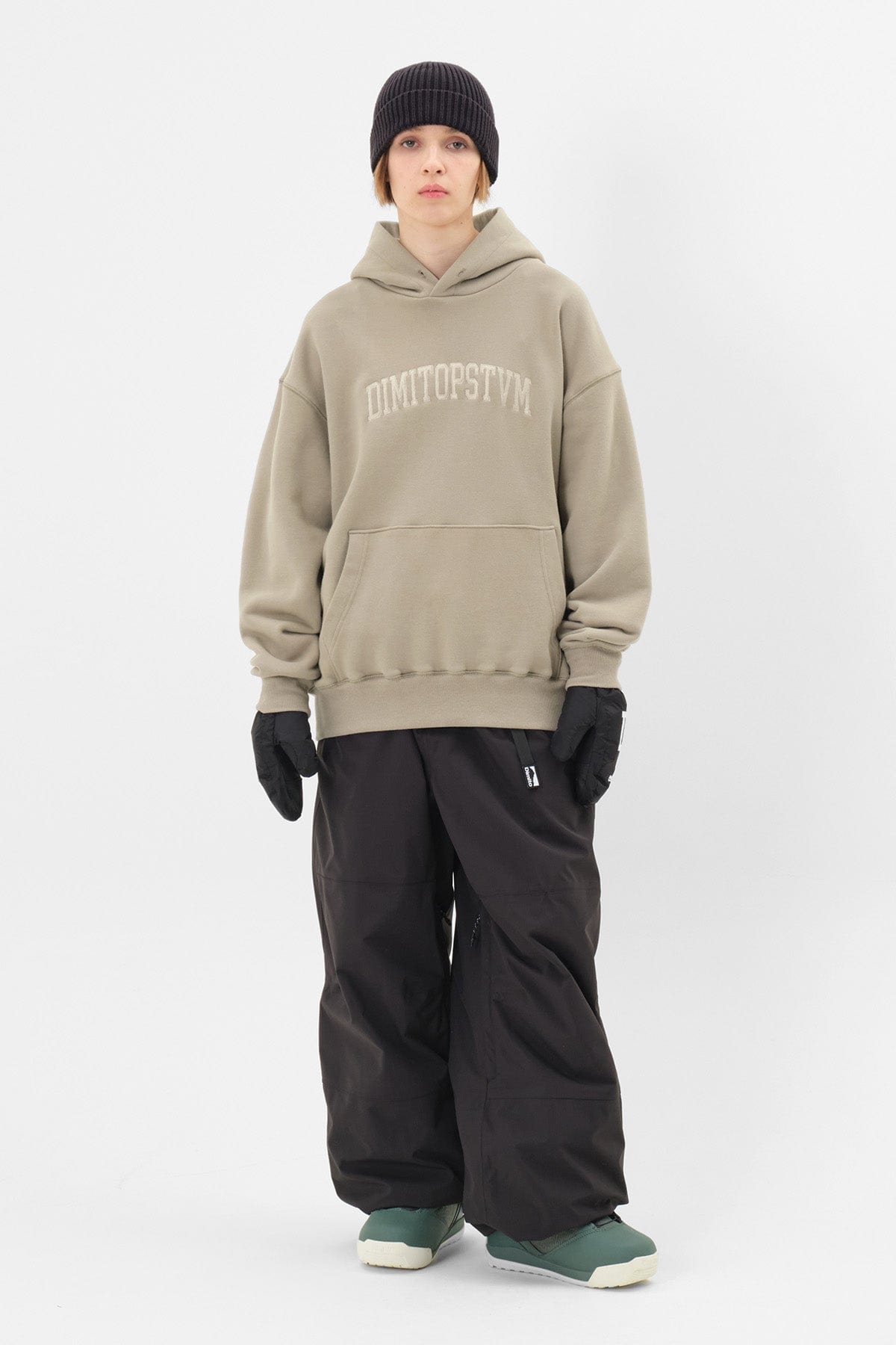 VERT BANDED BT PANTS BLACK