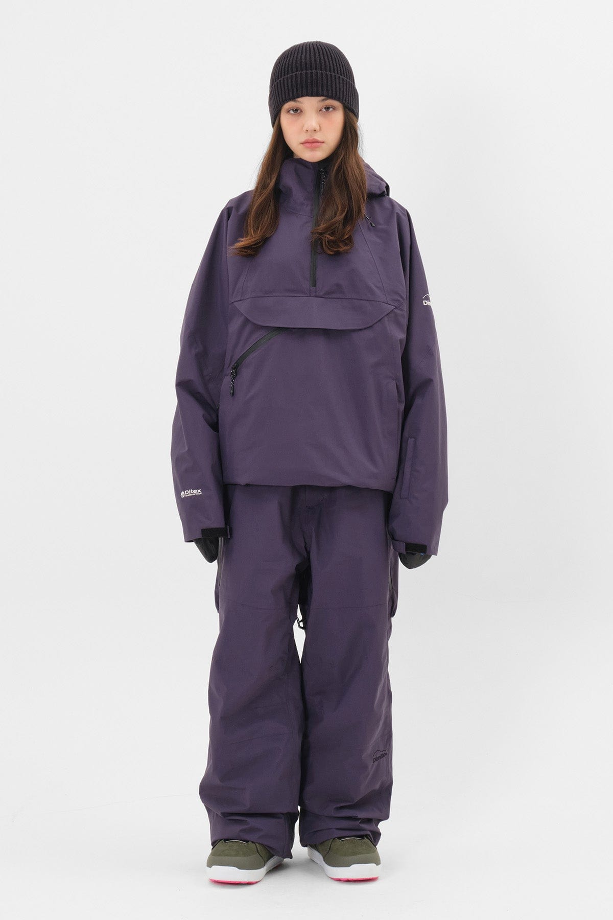 [INVITED] BARRIER OG PANTS GRAPE (Relaxed Fit)