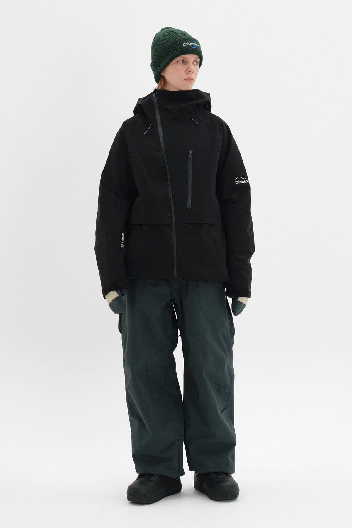 [INVITED] BARRIER OG PANTS NIGHT FOREST (Relaxed Fit)