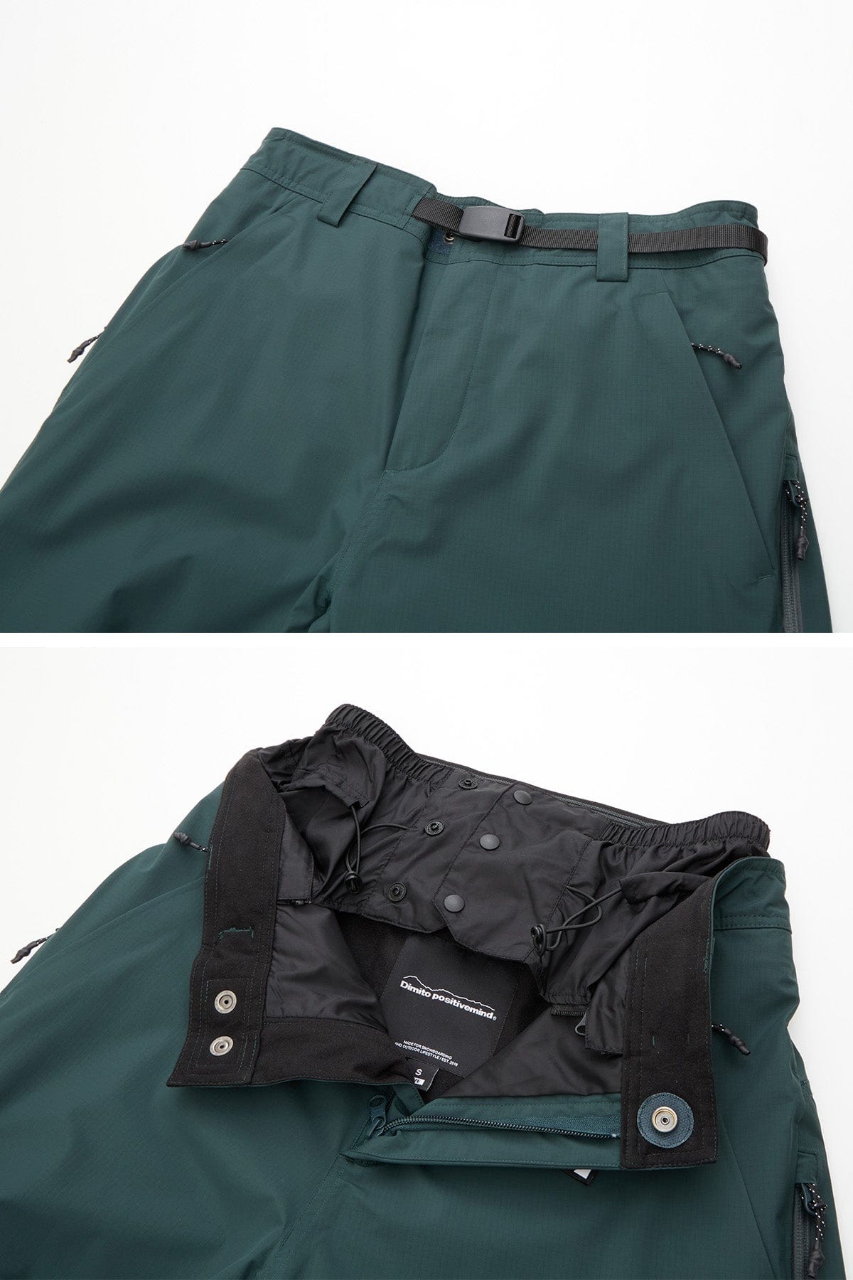 [INVITED] BARRIER OG PANTS NIGHT FOREST (Relaxed Fit)