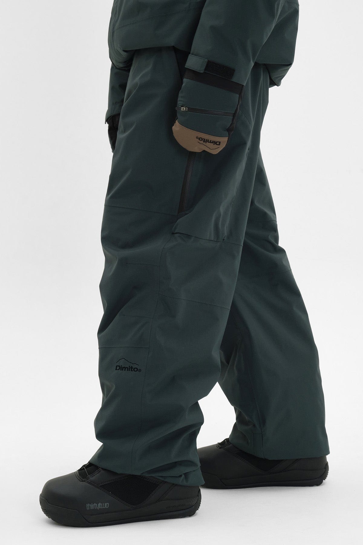 [INVITED] BARRIER OG PANTS NIGHT FOREST (Relaxed Fit)