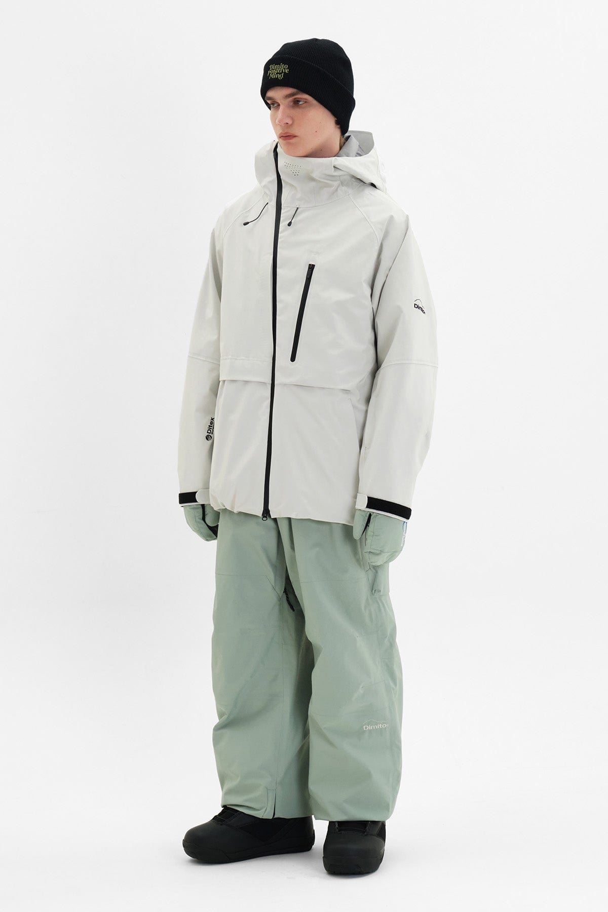 [INVITED] BARRIER OG PANTS SLATE MINT (Relaxed Fit)