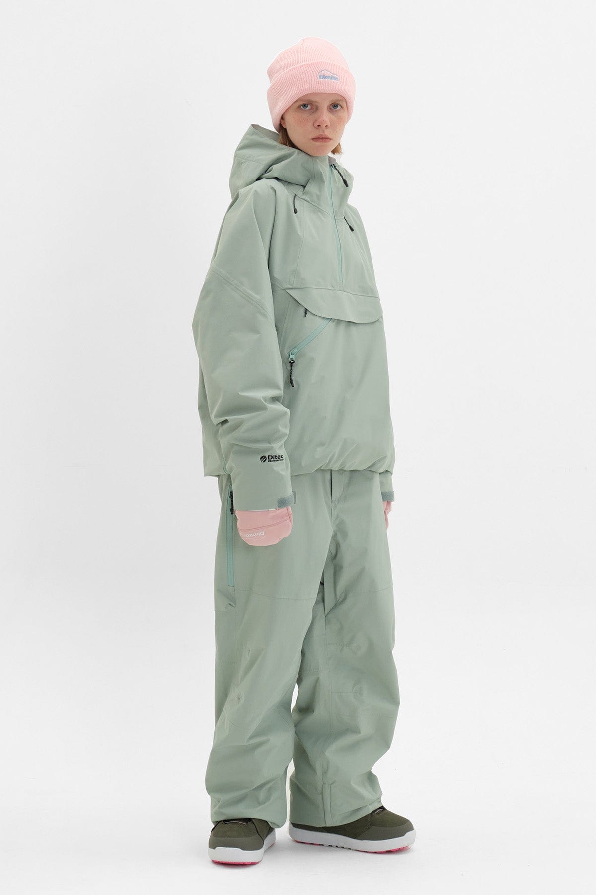 [INVITED] BARRIER OG PANTS SLATE MINT (Relaxed Fit)