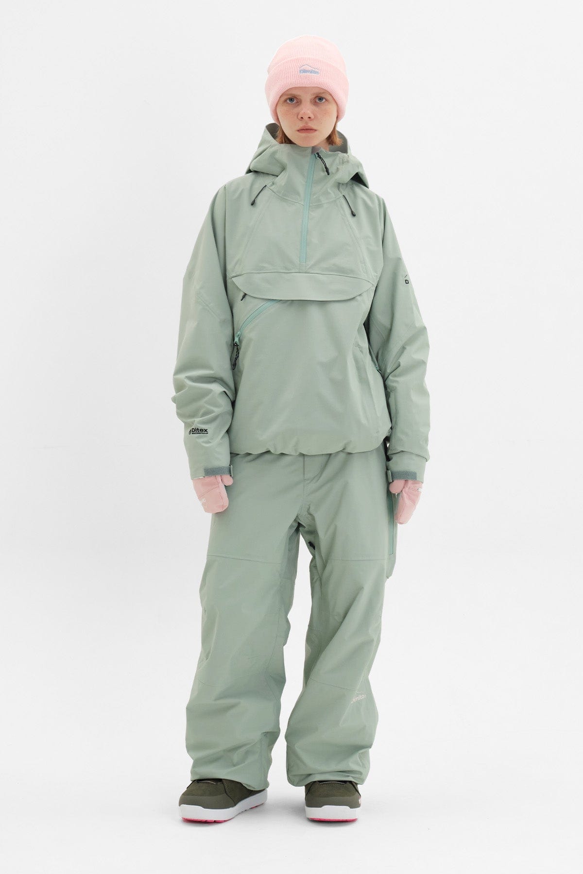 [INVITED] BARRIER OG PANTS SLATE MINT (Relaxed Fit)