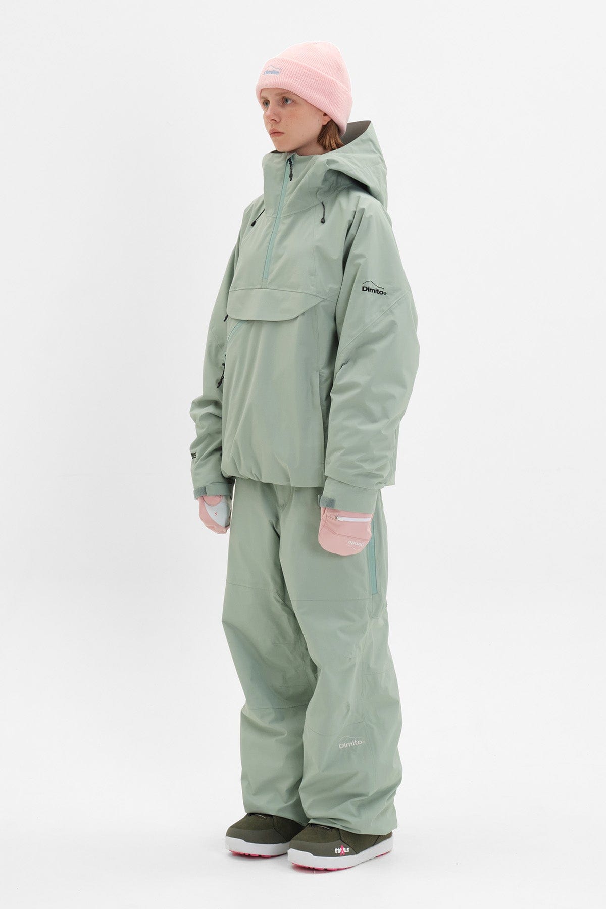 [INVITED] BARRIER OG PANTS SLATE MINT (Relaxed Fit)
