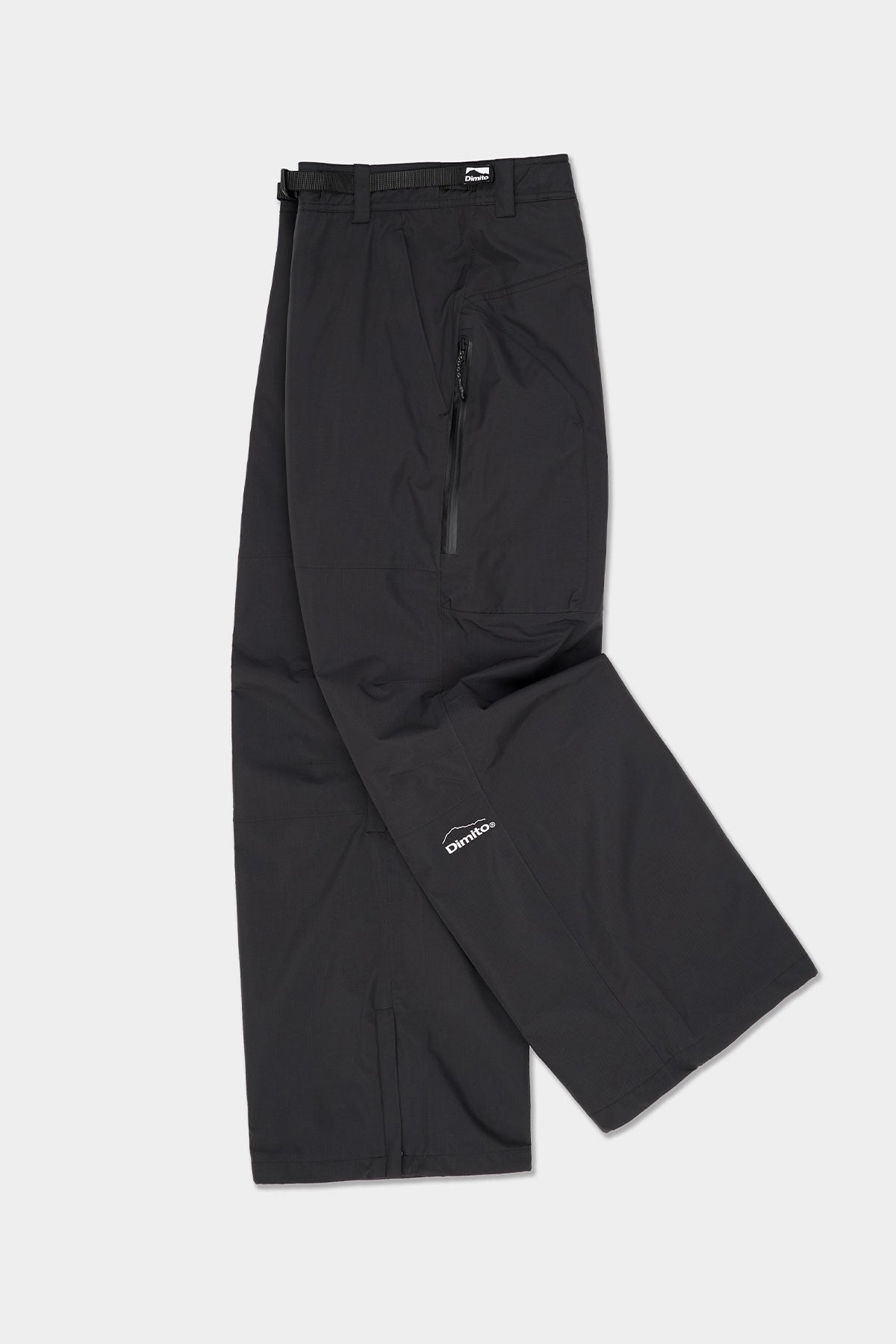 [INVITED] BARRIER PANTS (RELAXED FIT) BLACK
