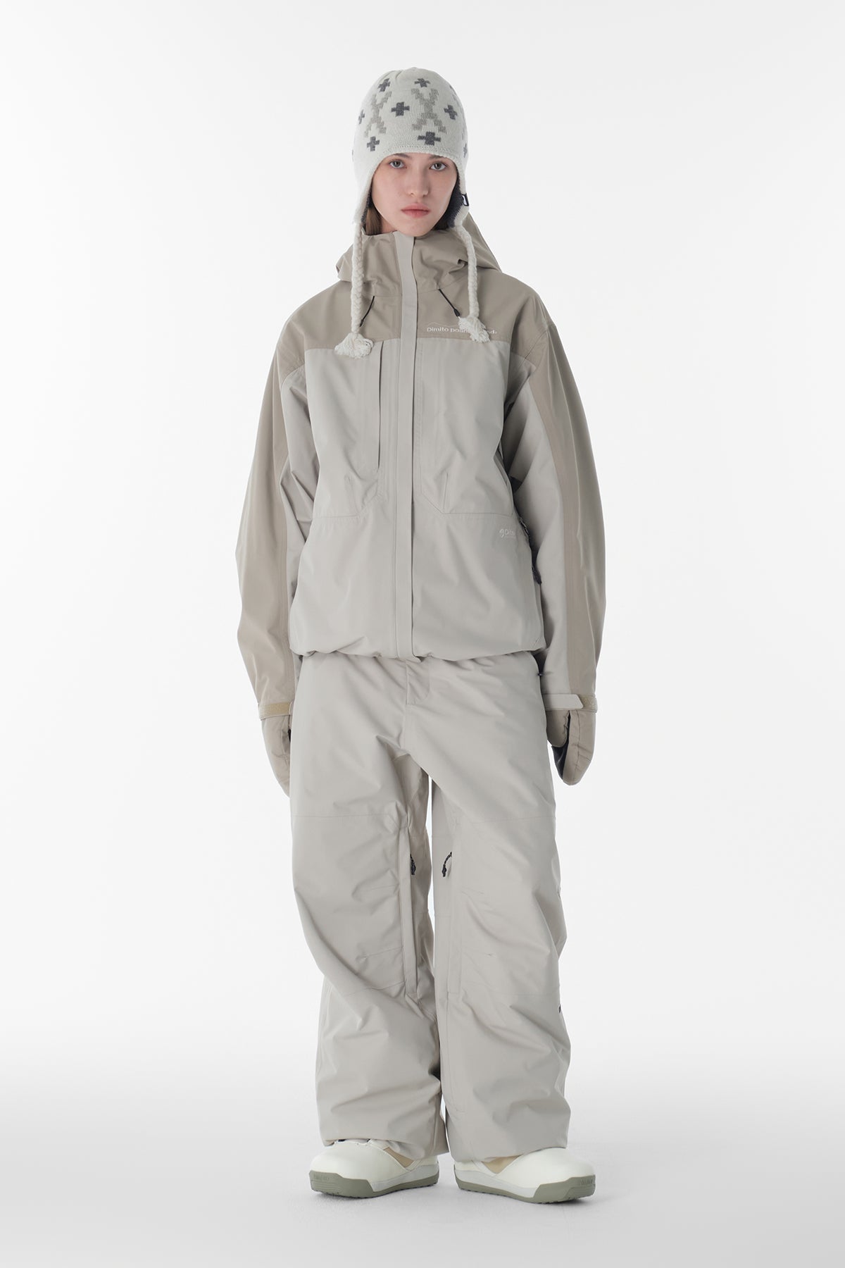 [INVITED] BARRIER PANTS (RELAXED FIT) OATMEAL