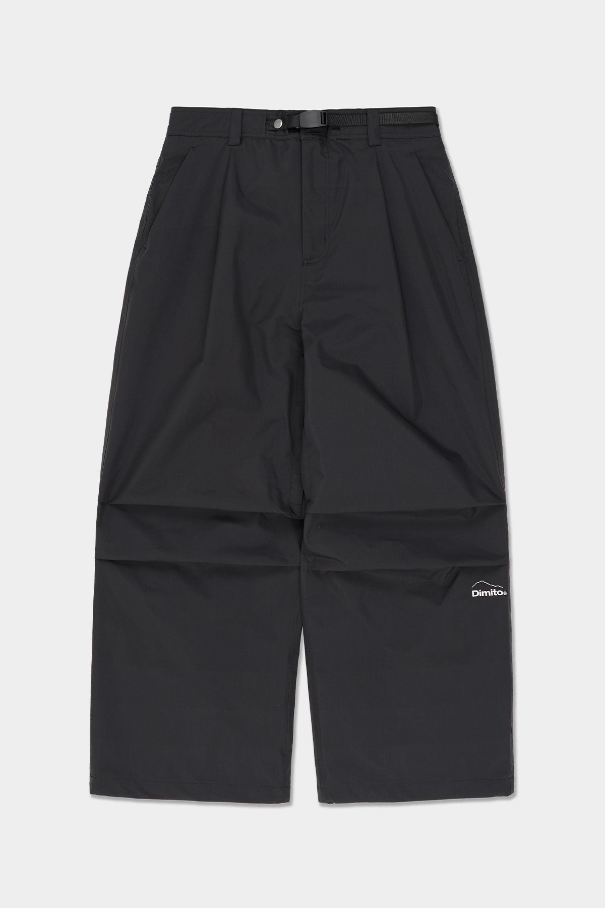 VERT BASIC WIDE PANTS (WIDE FIT LV.2) BLACK