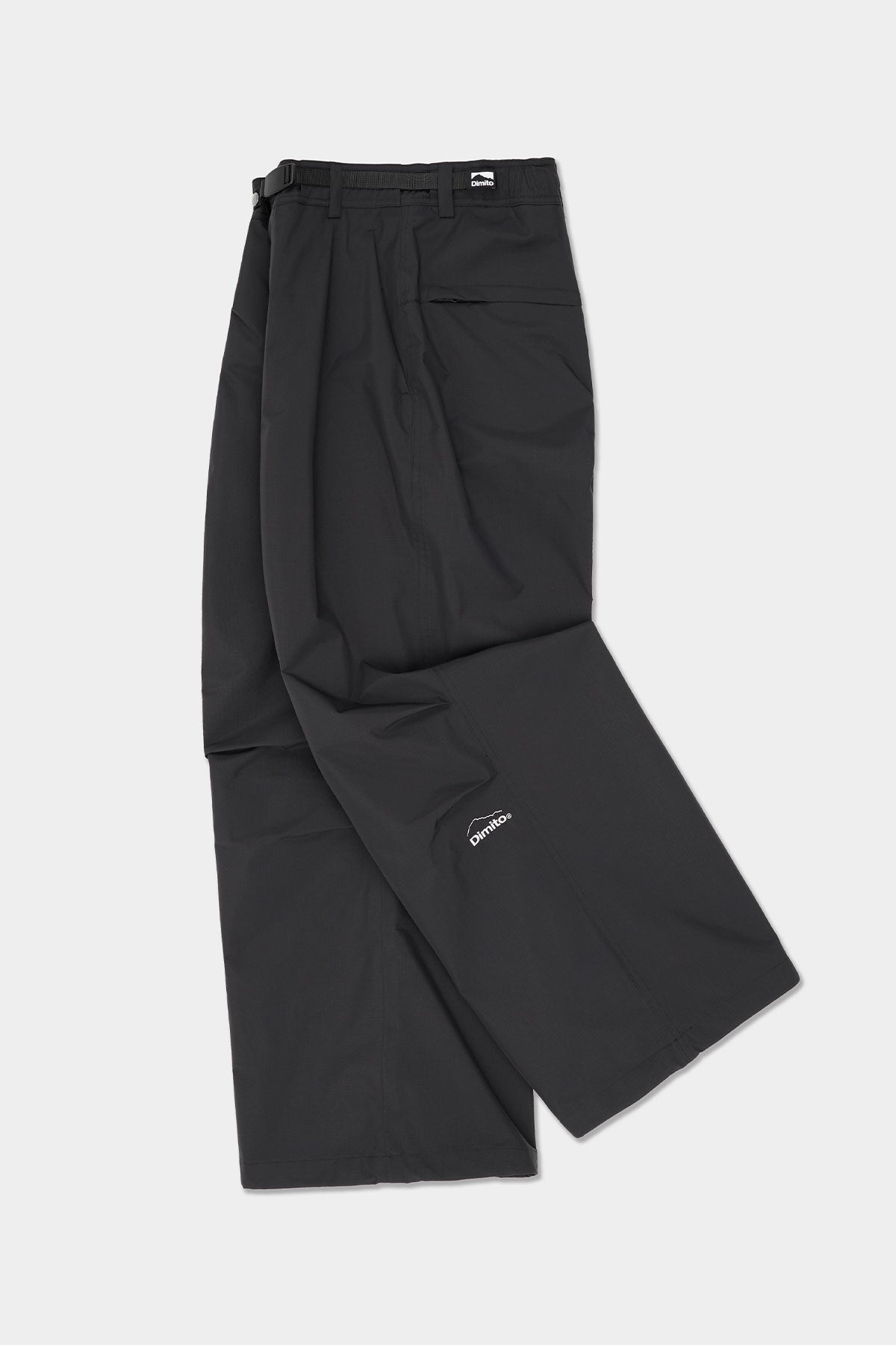 VERT BASIC WIDE PANTS (WIDE FIT LV.2) BLACK