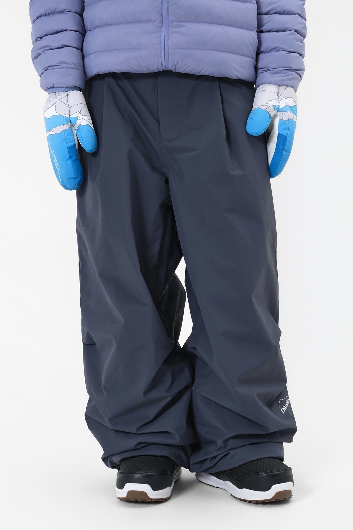 [INVITED] BASIC WIDE PANTS (WIDE FIT LV.2) BLUE NIGHT