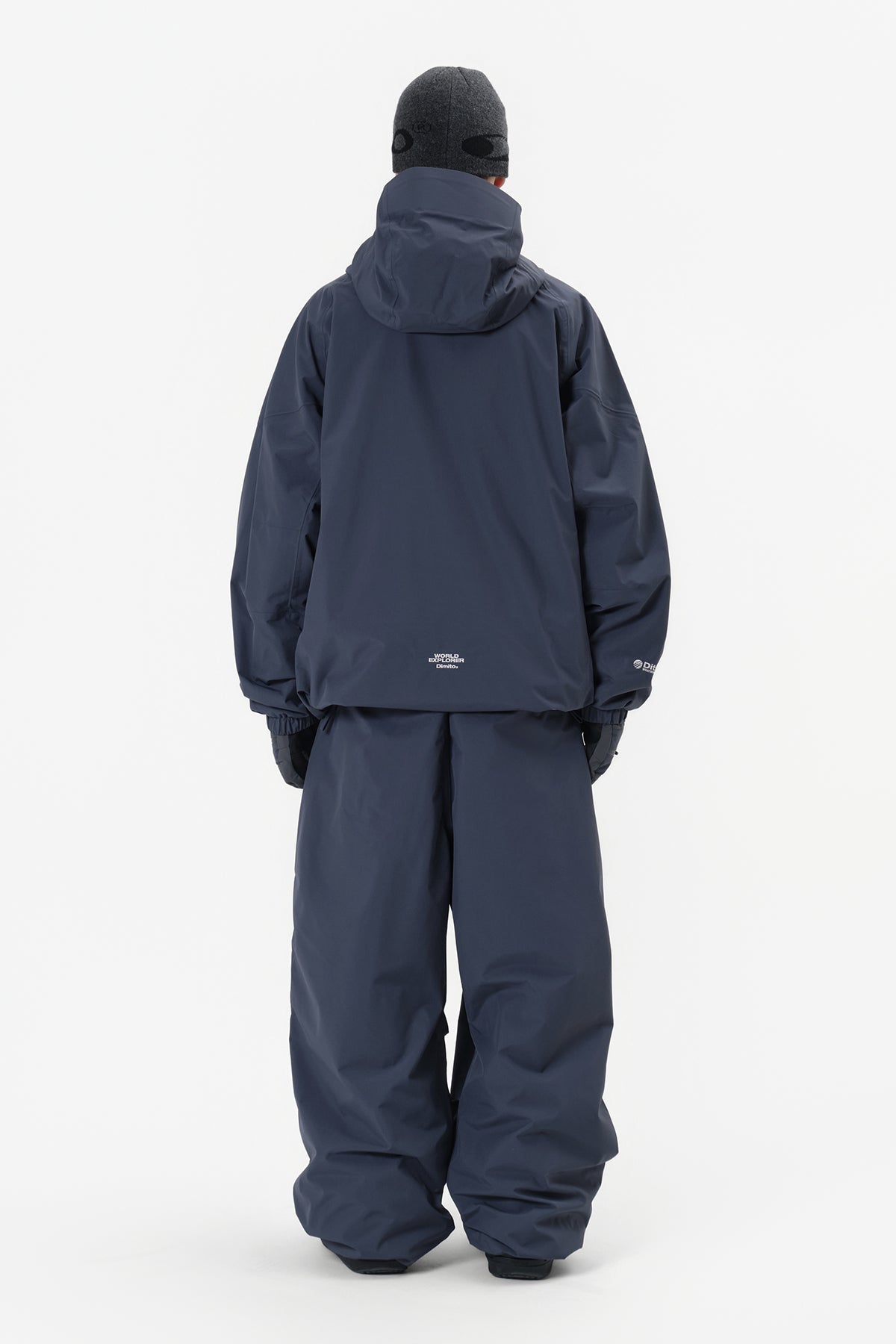 [INVITED] BASIC WIDE PANTS (WIDE FIT LV.2) BLUE NIGHT