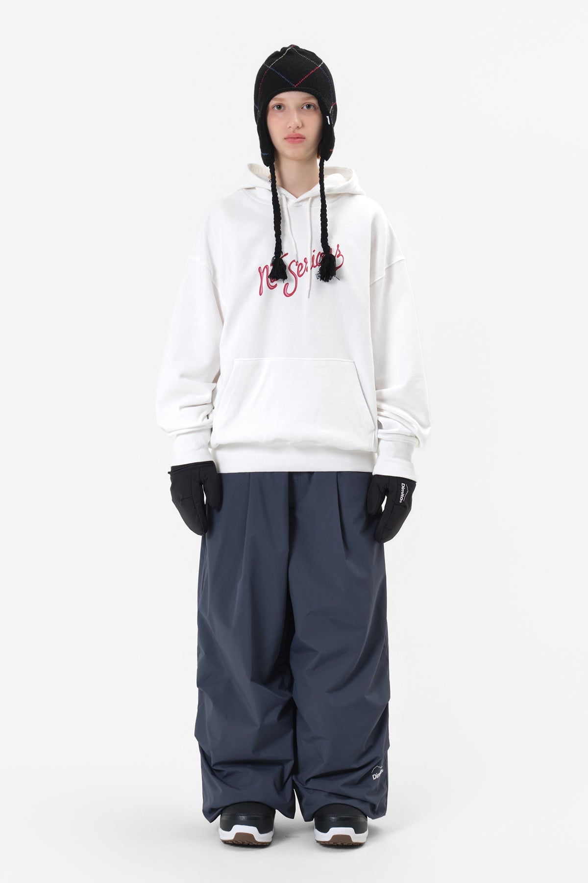 [INVITED] BASIC WIDE PANTS (WIDE FIT LV.2) BLUE NIGHT