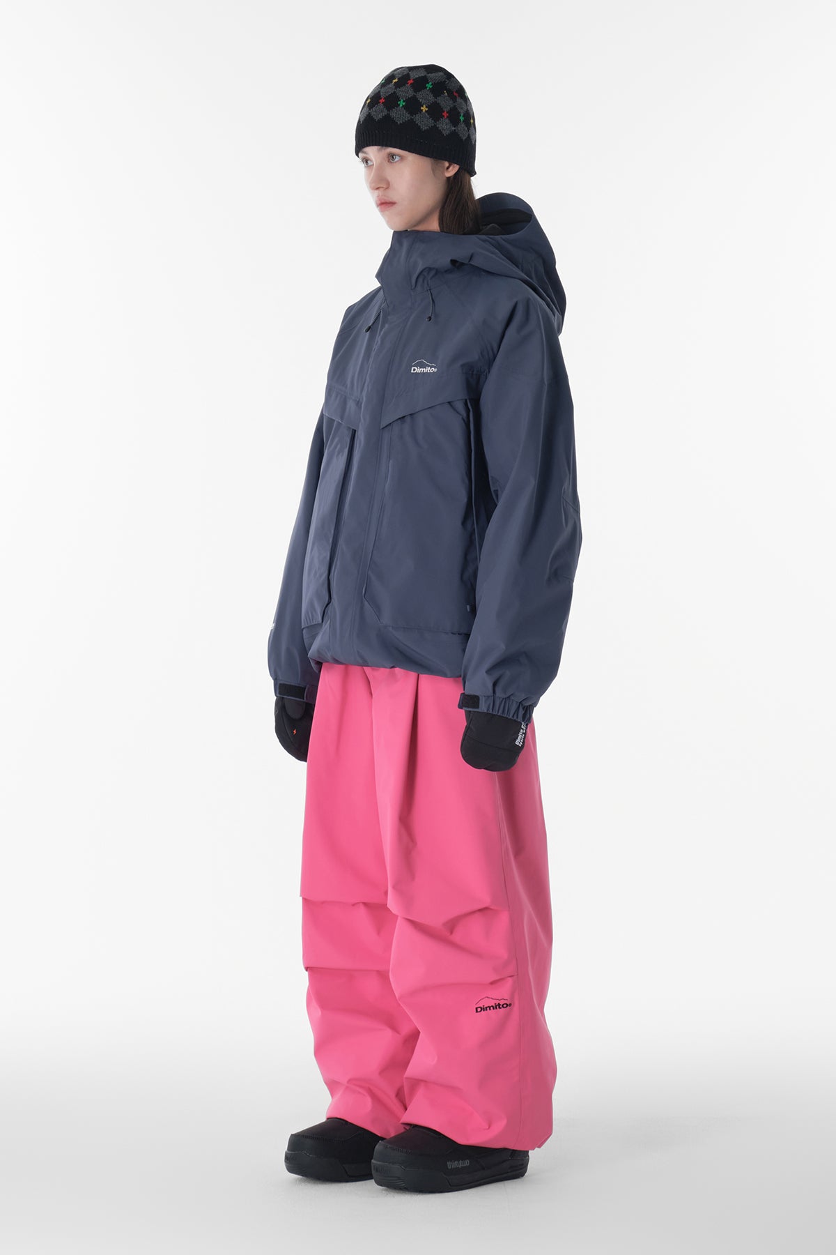 VERT BASIC WIDE PANTS (WIDE FIT LV.2) FUCHSIA