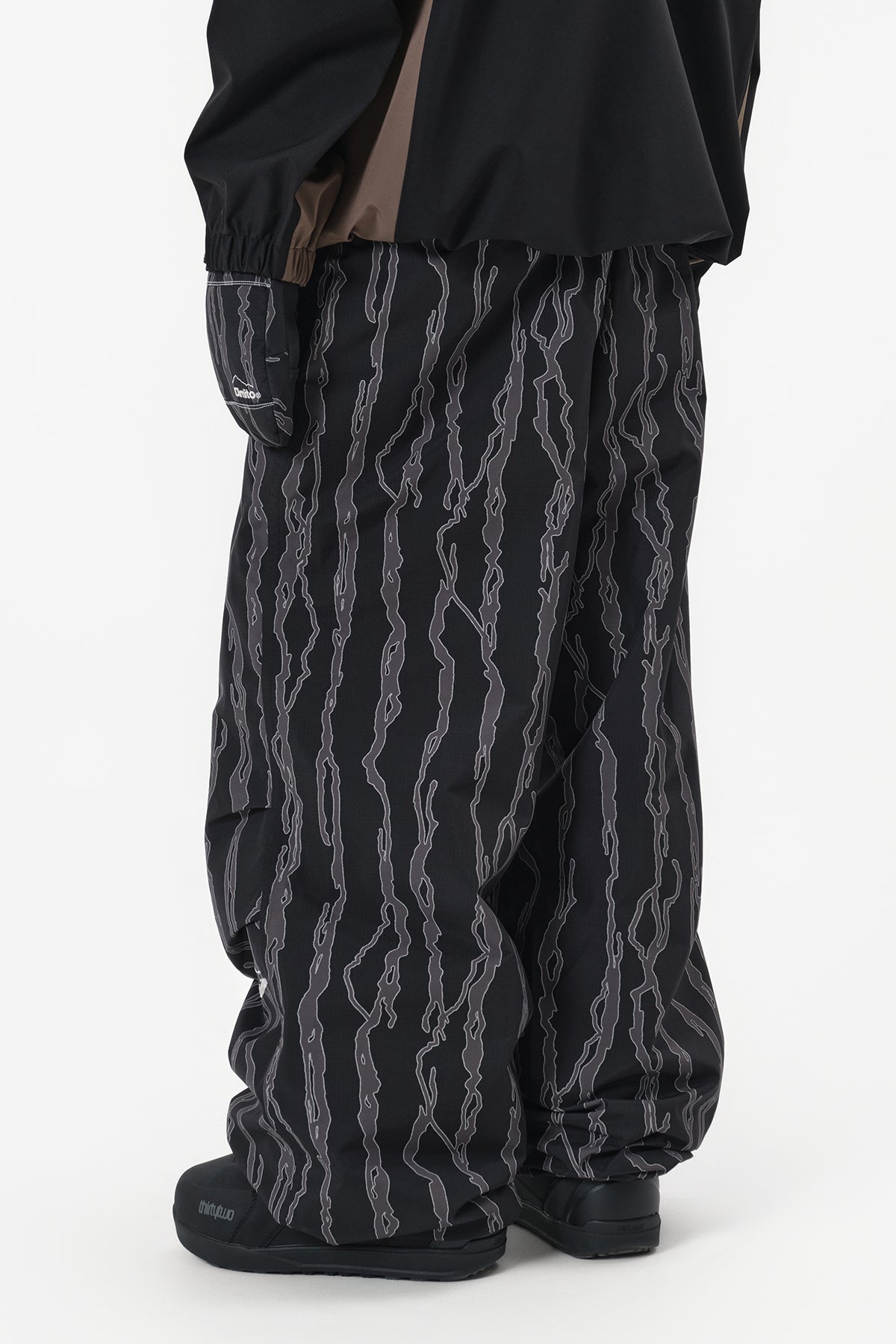 VERT BASIC WIDE PANTS (WIDE FIT LV.2) HAE MT BLACK