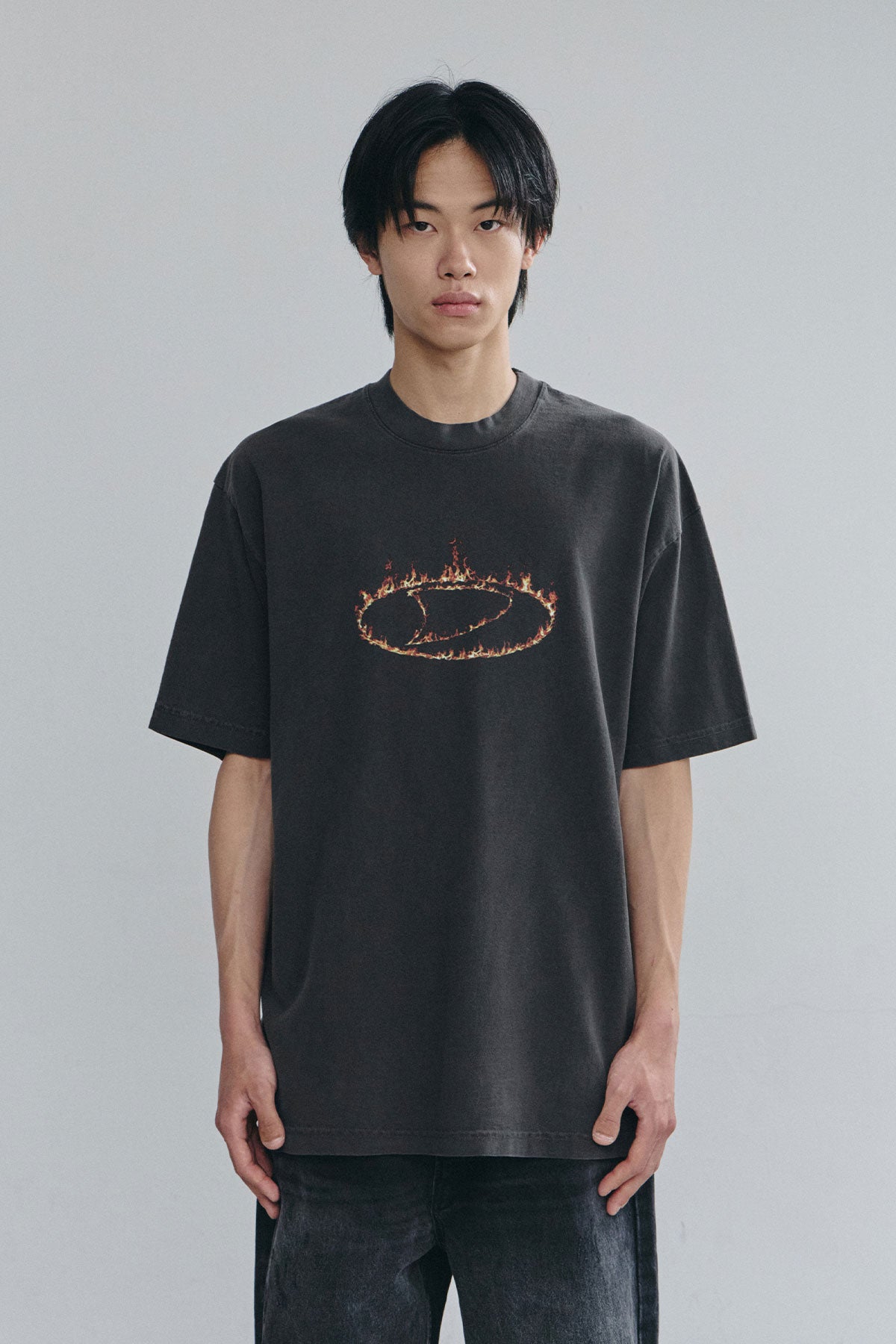 VERT BLAZE D-AXIS SSV GD 6.5OZ TEE VINTAGE BLACK (Available on 26.05.07)