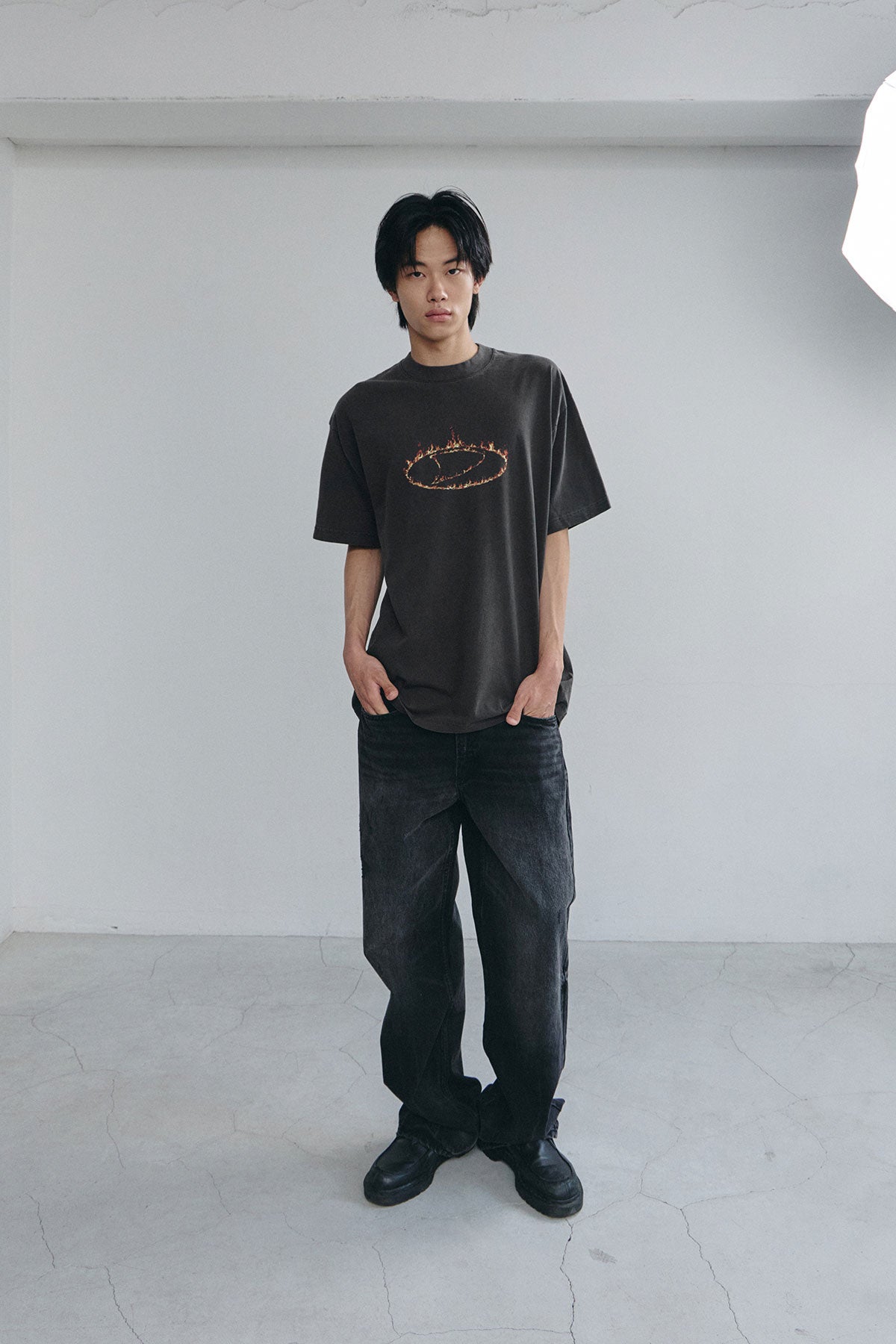 VERT BLAZE D-AXIS SSV GD 6.5OZ TEE VINTAGE BLACK (Available on 26.05.07)