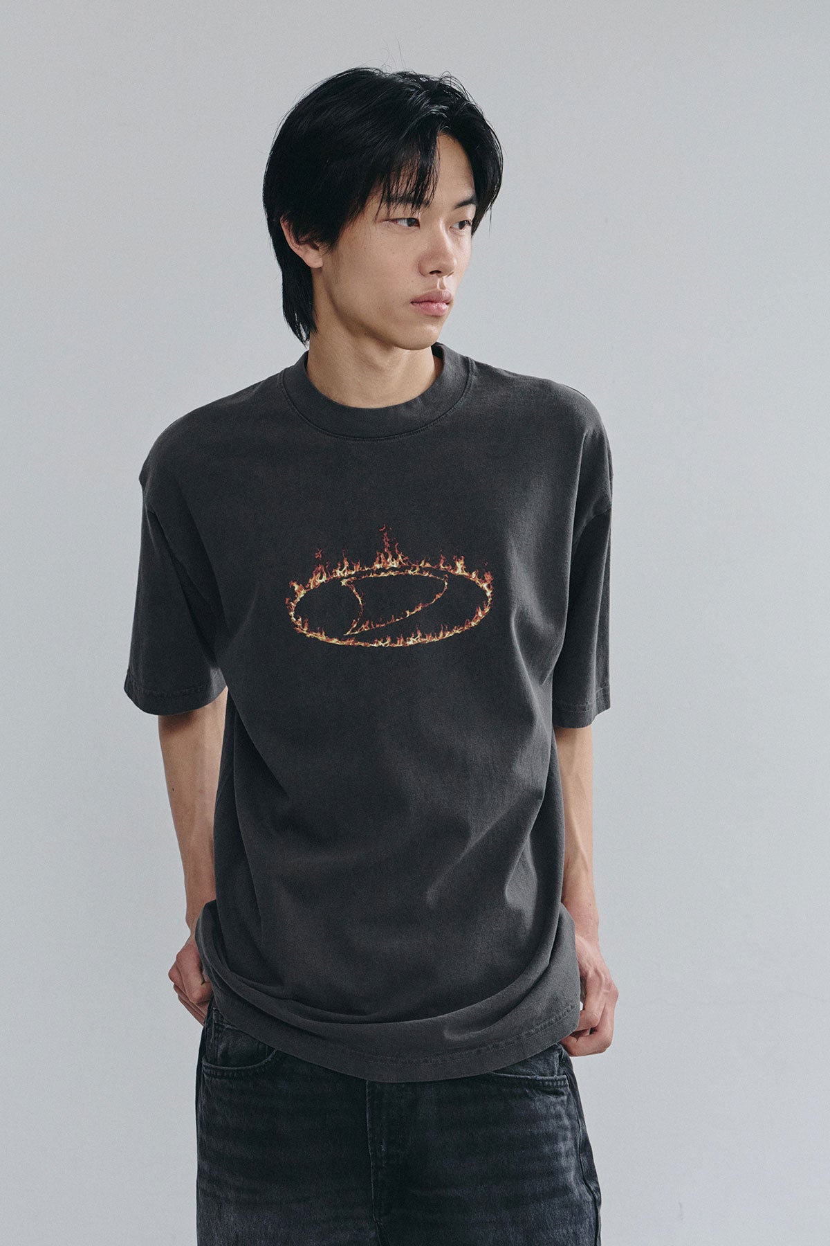 VERT BLAZE D-AXIS SSV GD 6.5OZ TEE VINTAGE BLACK (Available on 26.05.07)