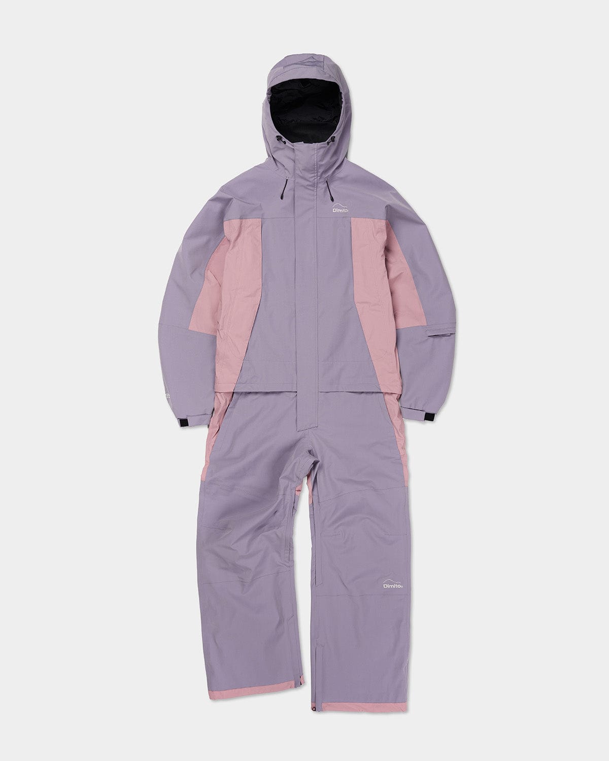 VERT BLOCK ES JUMPSUIT PURPLE ASH