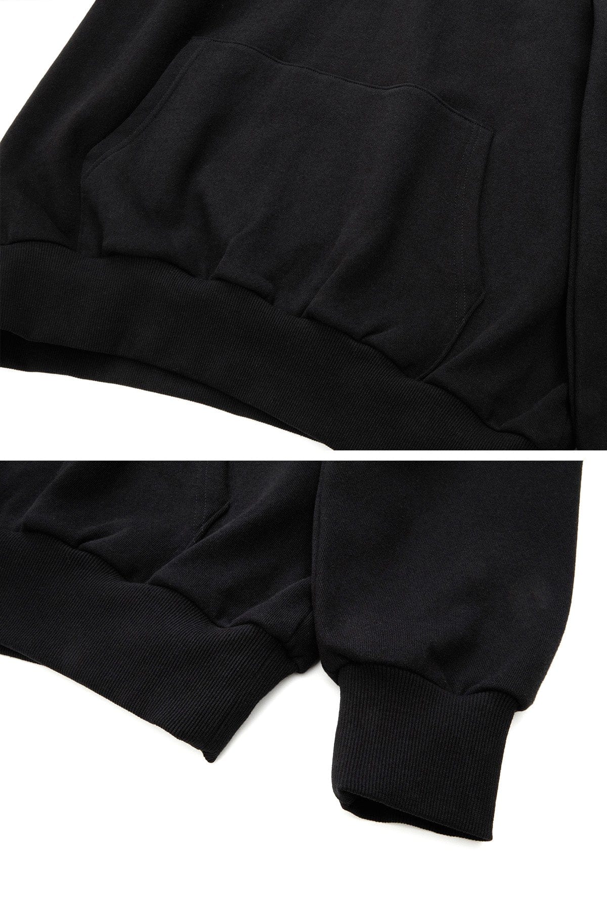 [INVITED] BLURRY LOGO HOODIE BLACK