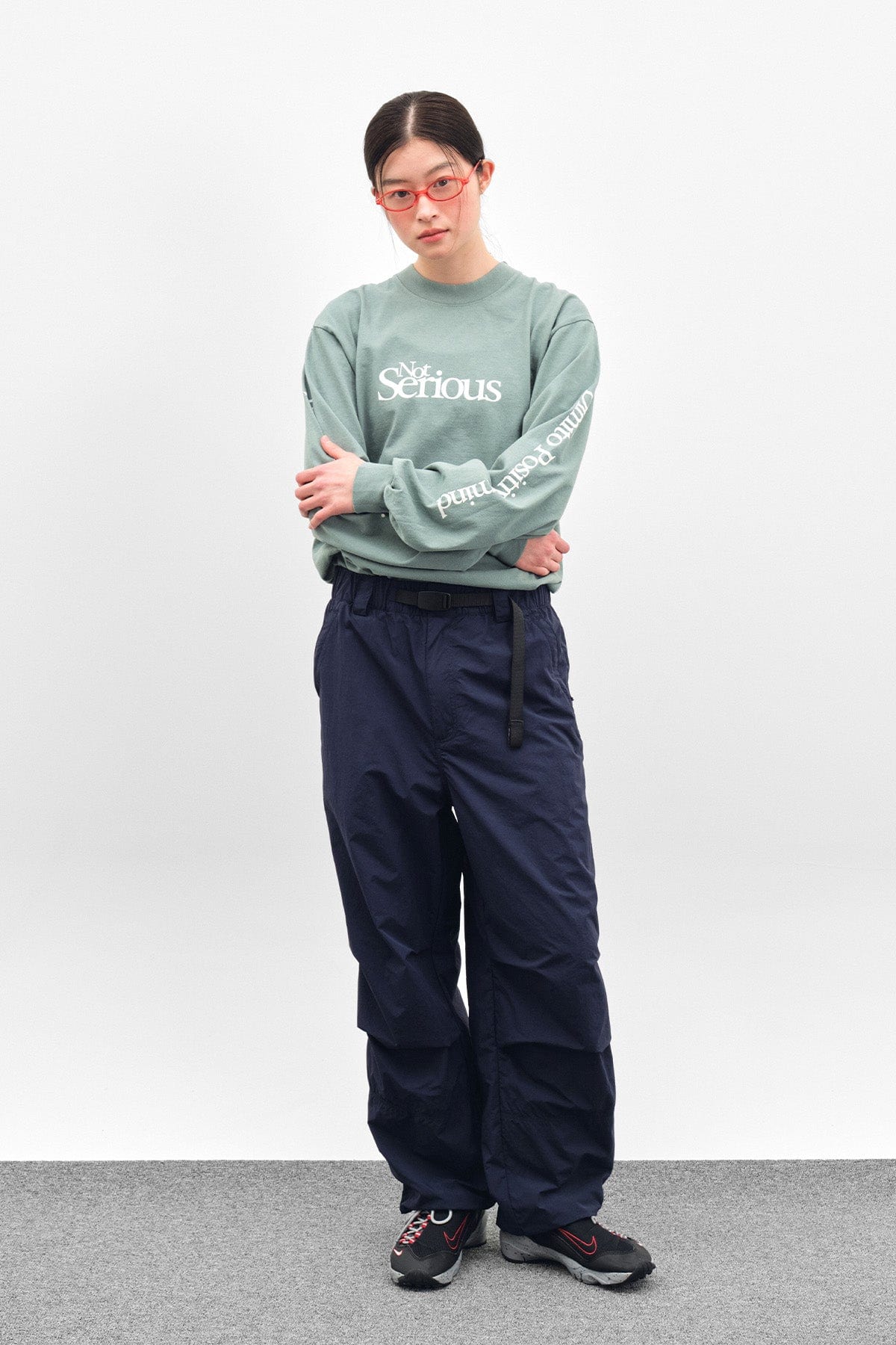 [INVITED] CAMP PANTS NAVY