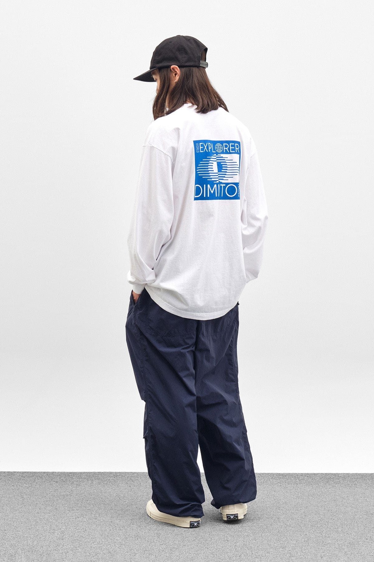 [INVITED] CAMP PANTS NAVY