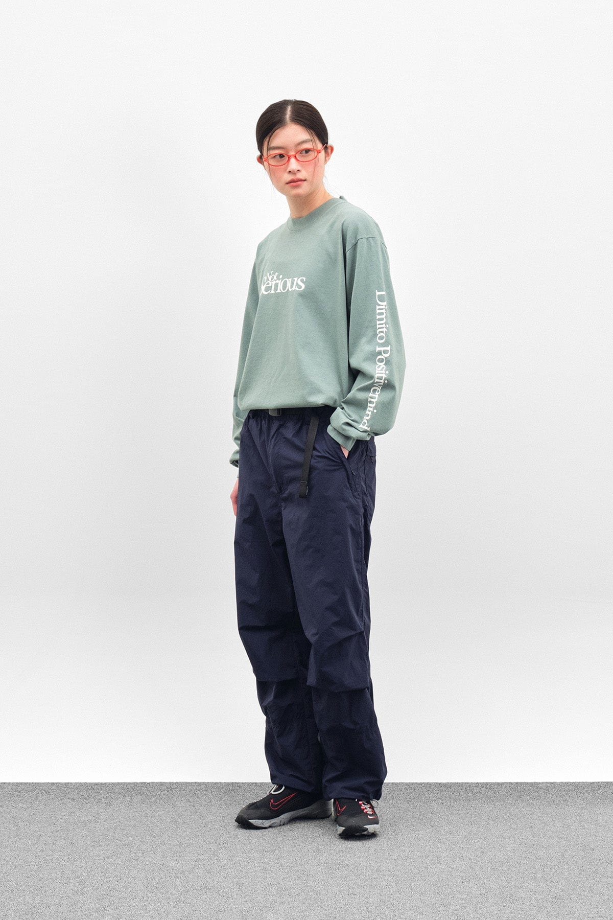 [INVITED] CAMP PANTS NAVY