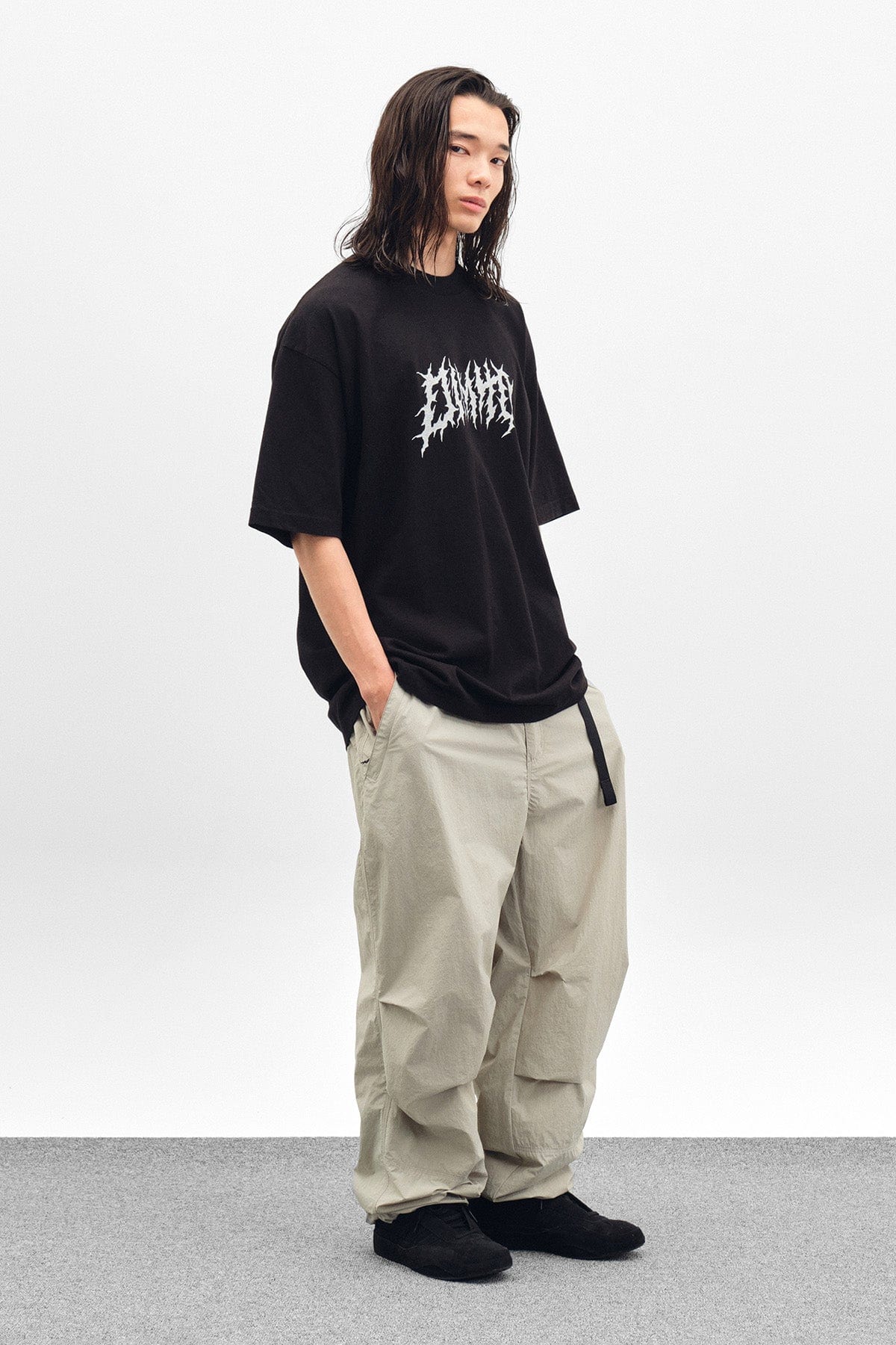 [INVITED] CAMP PANTS SLATE KHAKI