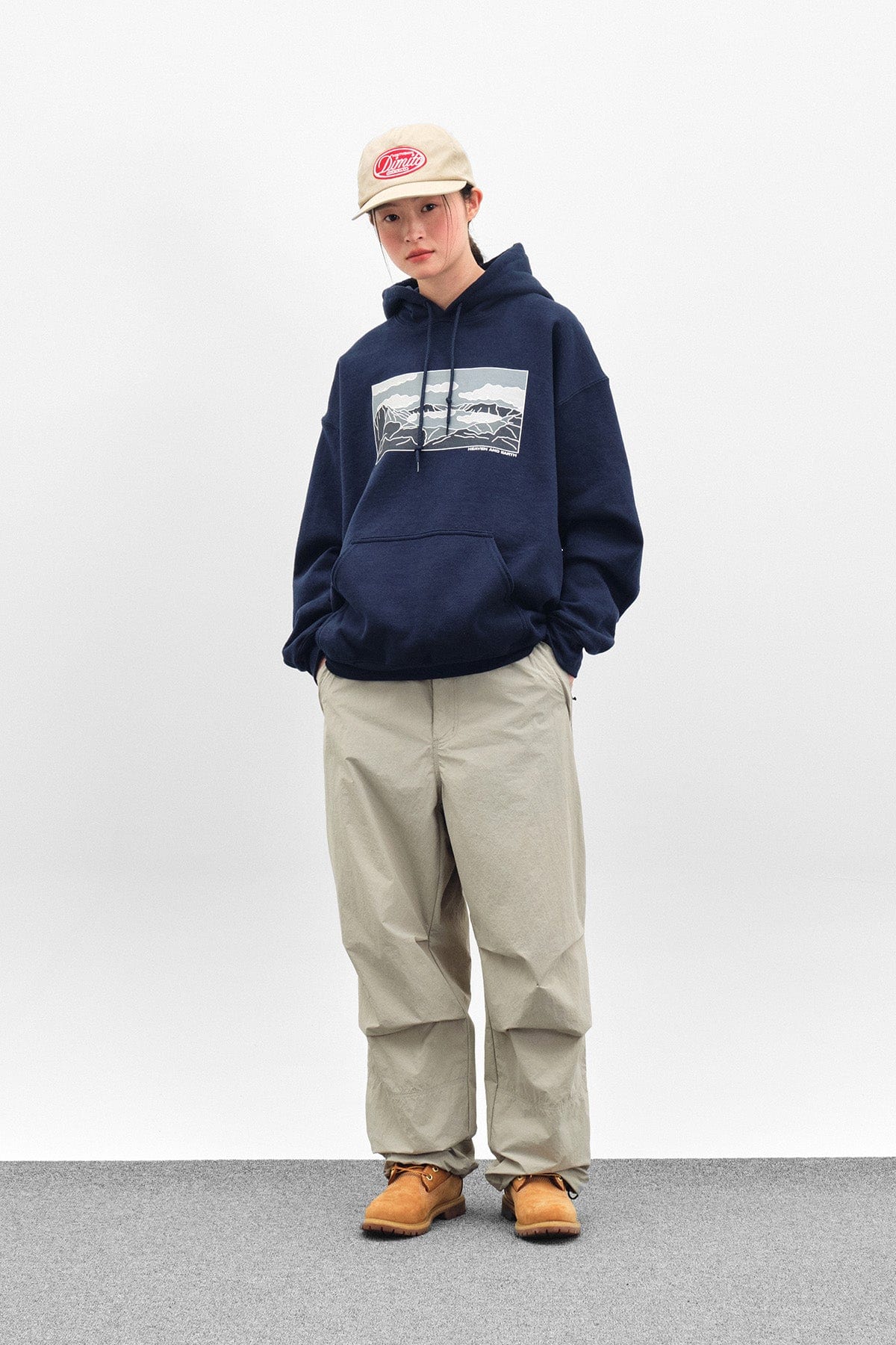 [INVITED] CAMP PANTS SLATE KHAKI