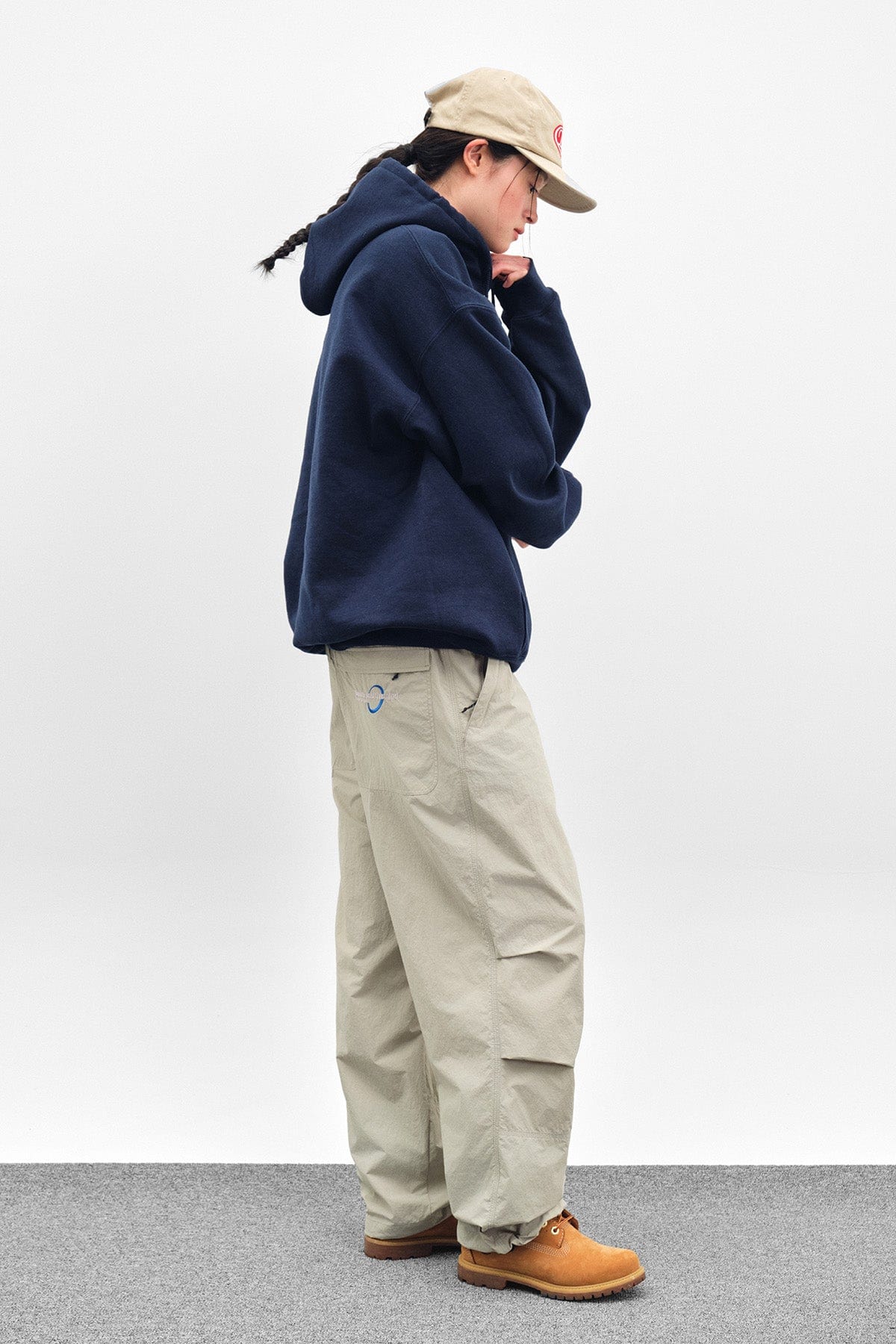 [INVITED] CAMP PANTS SLATE KHAKI