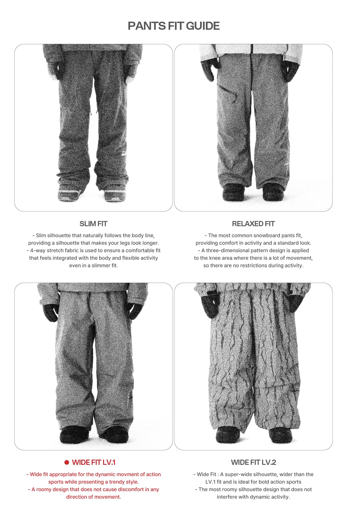 [INVITED] CARPENTER WIDE PANTS (WIDE FIT LV.1) FADE BLACK