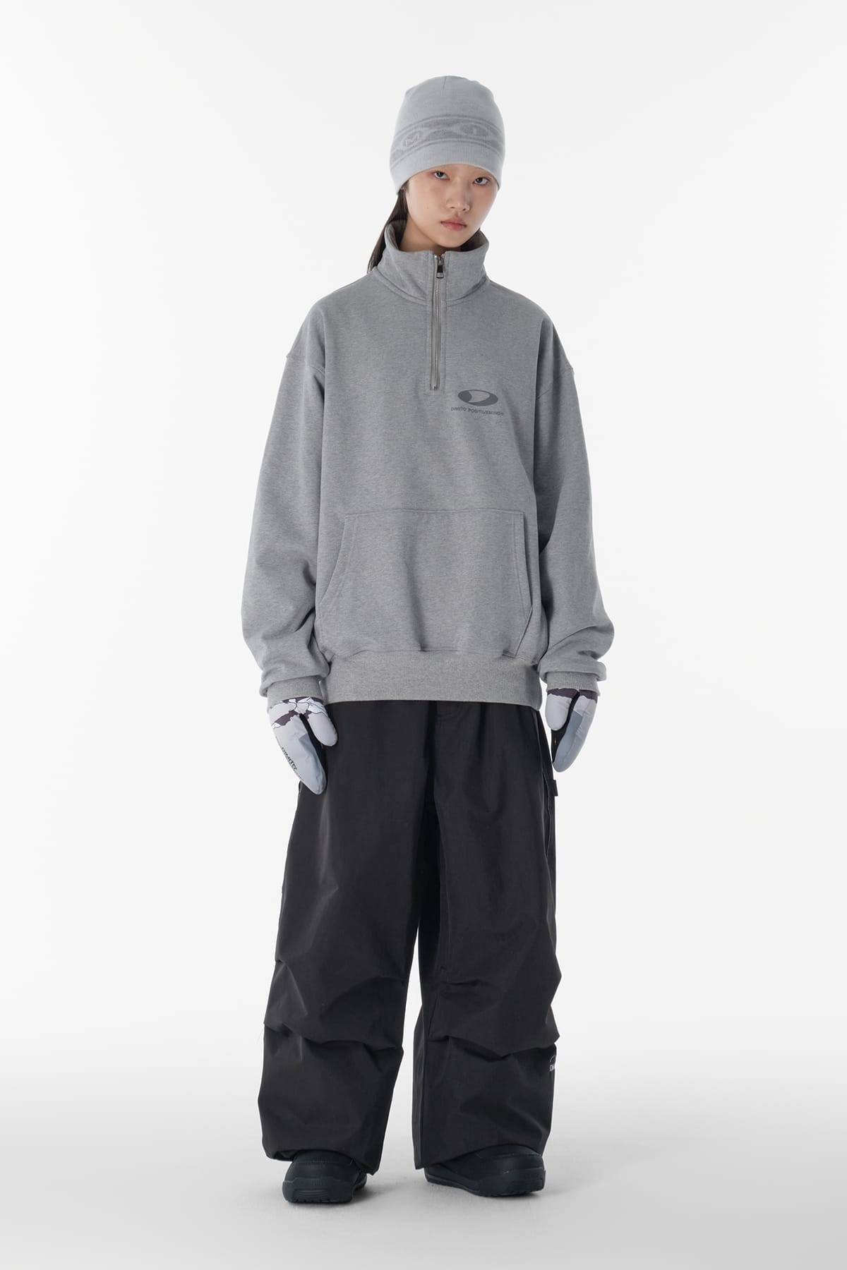 [PROMO] CARPENTER WIDE PANTS (WIDE FIT LV.1) FADE BLACK